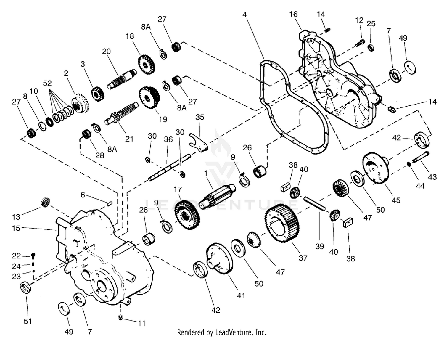 Transaxle Assembly No. 88-1260
