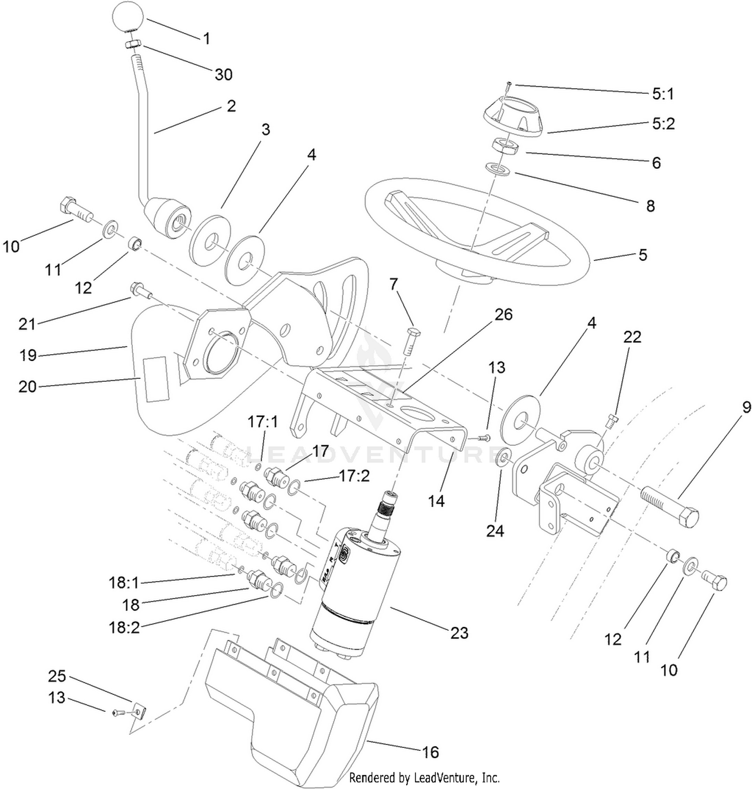 Steering Arm Assembly