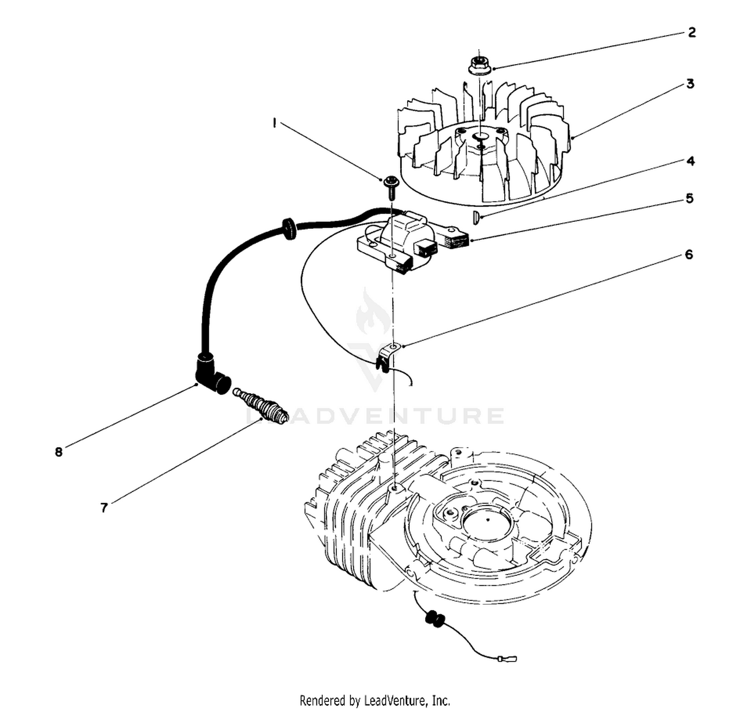 Ignition Assembly (model No. 47pj8)