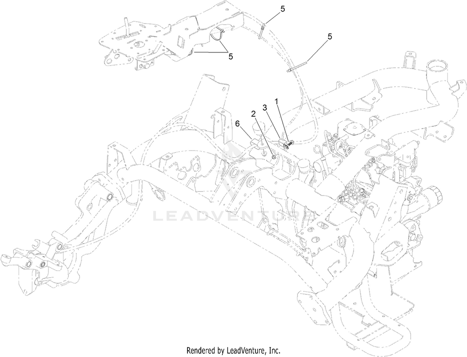 Console Cable Routing Assembly