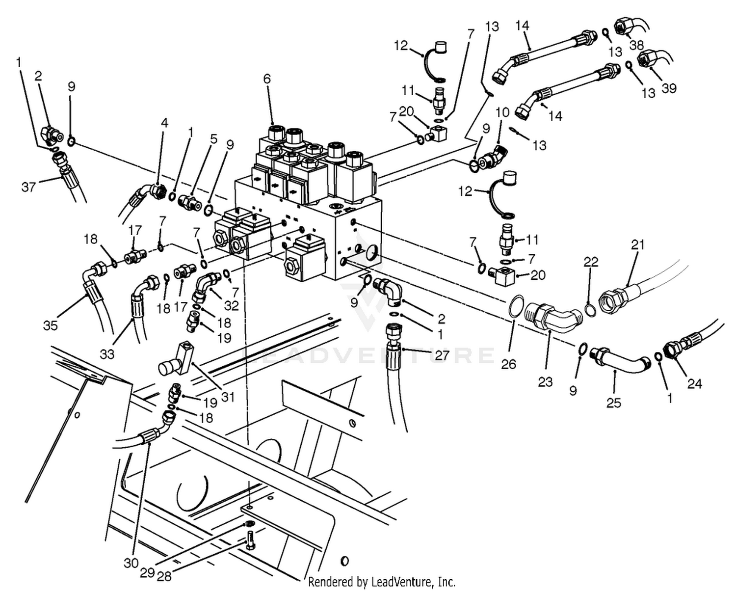 HYDRAULIC CONTROL MANIFOLD ASSEMBLY