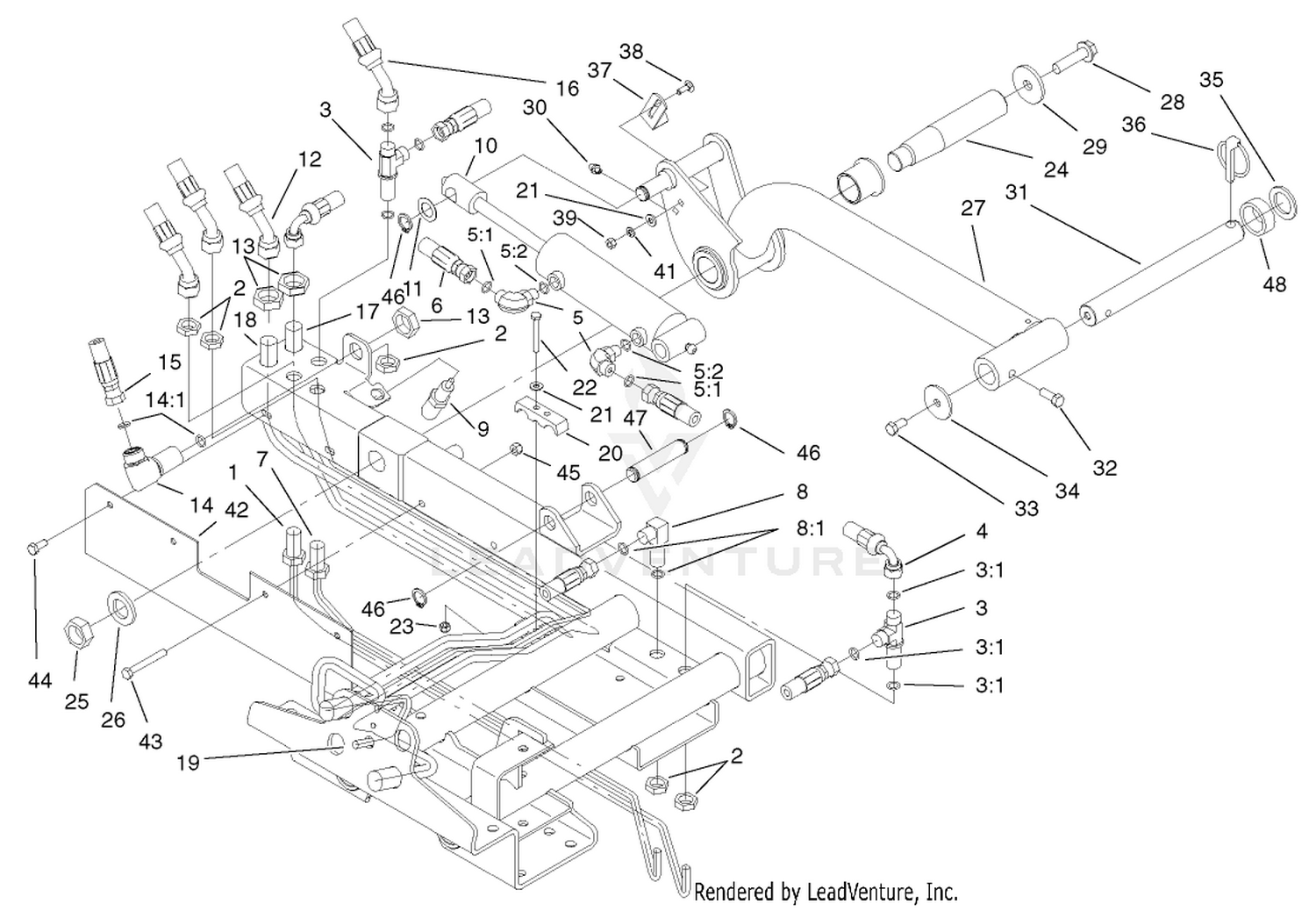 Rear Lift Arm Assembly