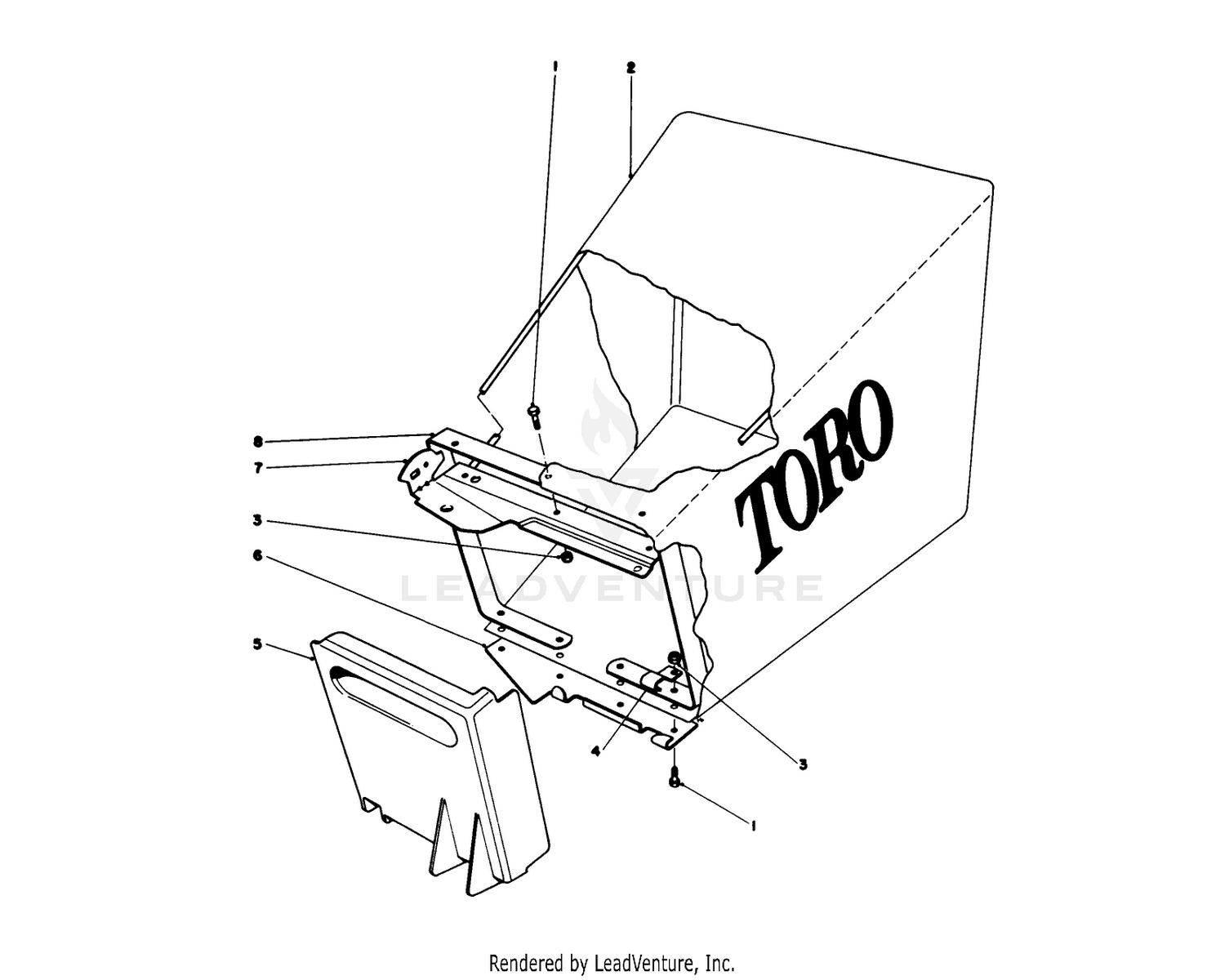 Grass Bag Assembly