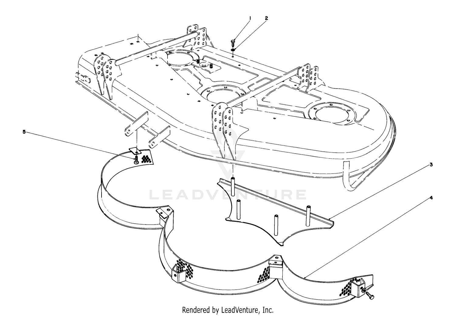 Mulcher Kit Model No. 30700 (optional) (for Cutting Unit Model 30555)