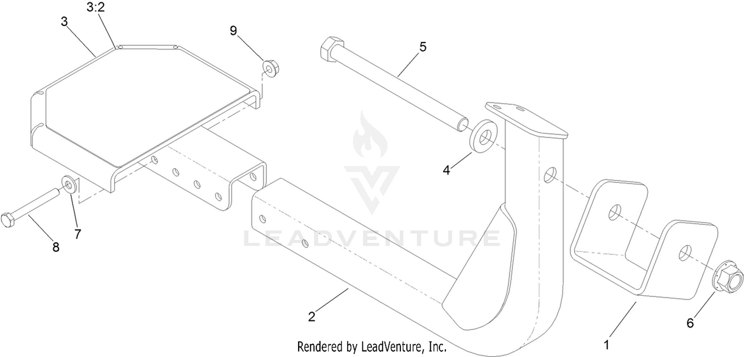 Right Hand Step Kit No. 130-8230