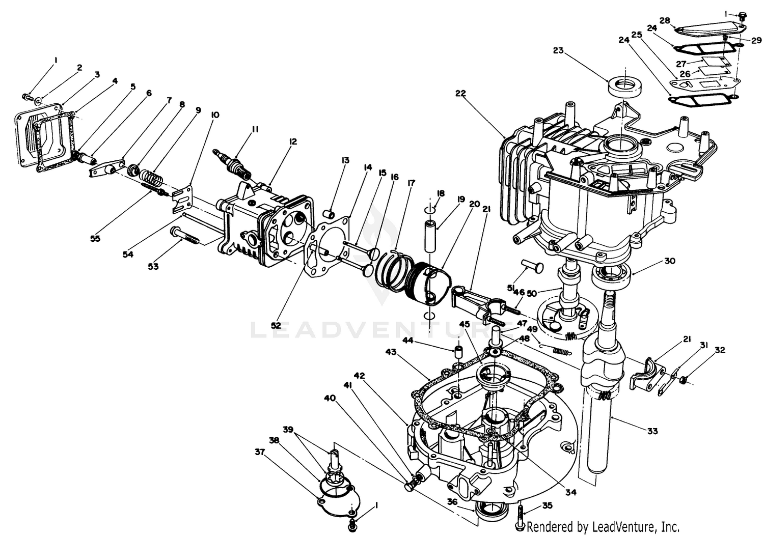 Engine Assembly (model No. Vmg6)