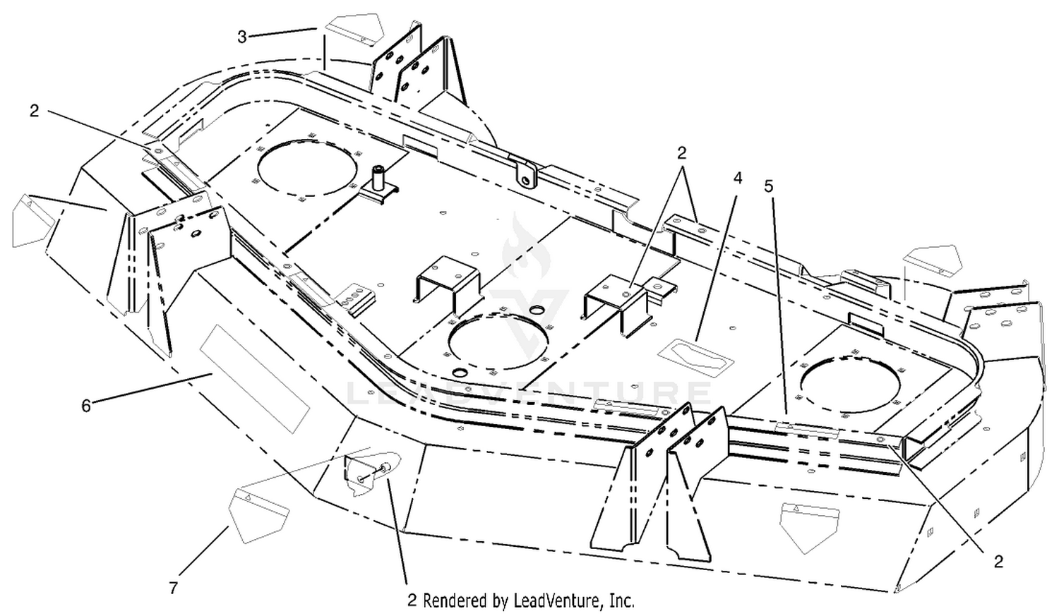 Deck Assembly No. 105-4285