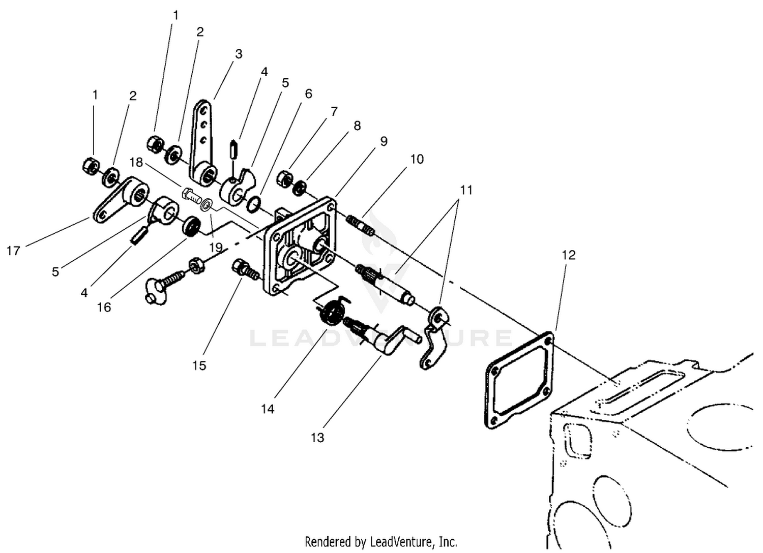 Speed Control Plate Assembly