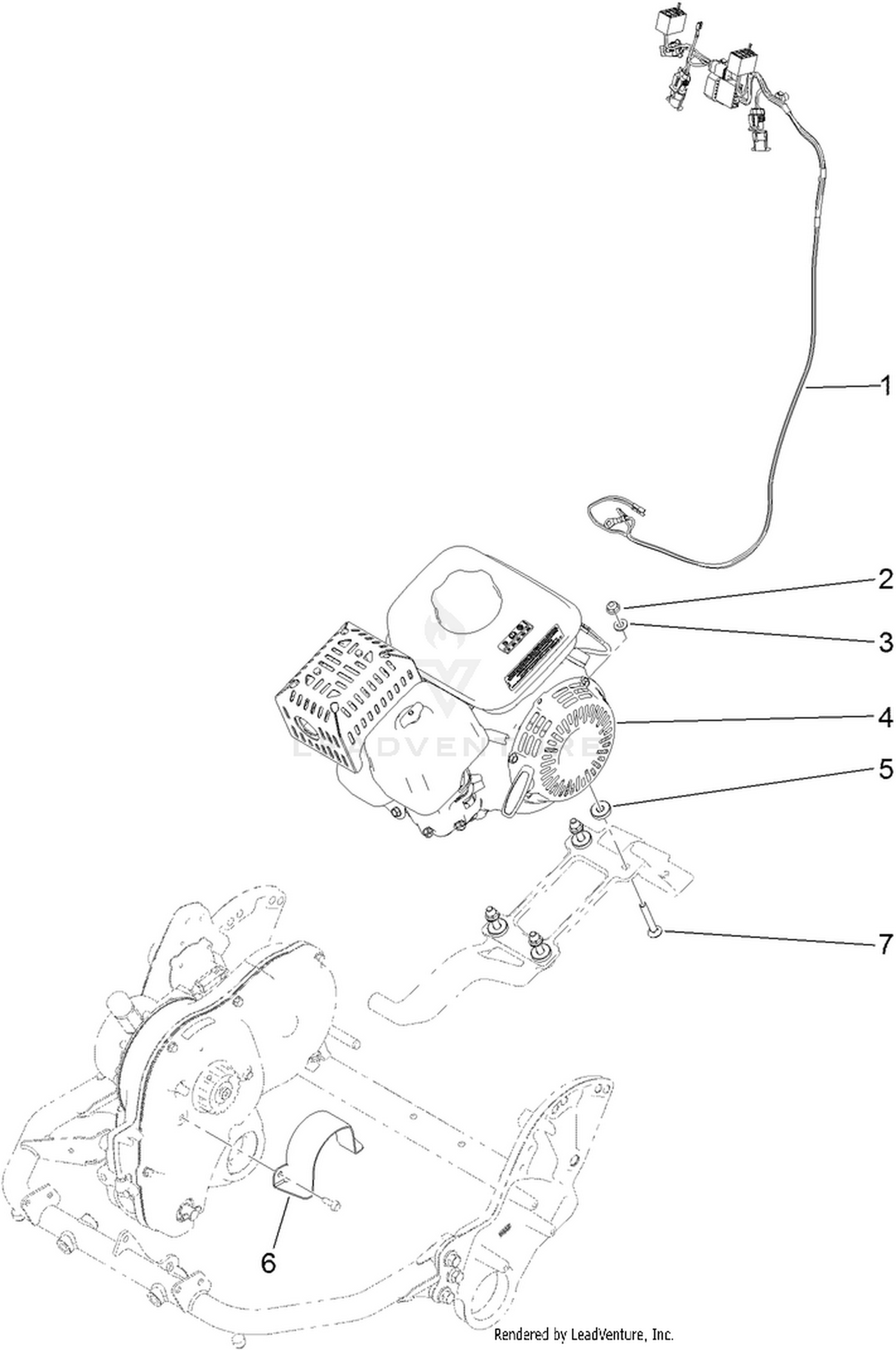 Engine Conversion Kit Assembly No. 139-5637