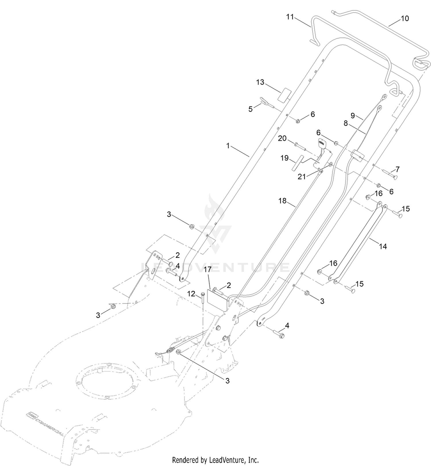 Handle and Control Assembly
