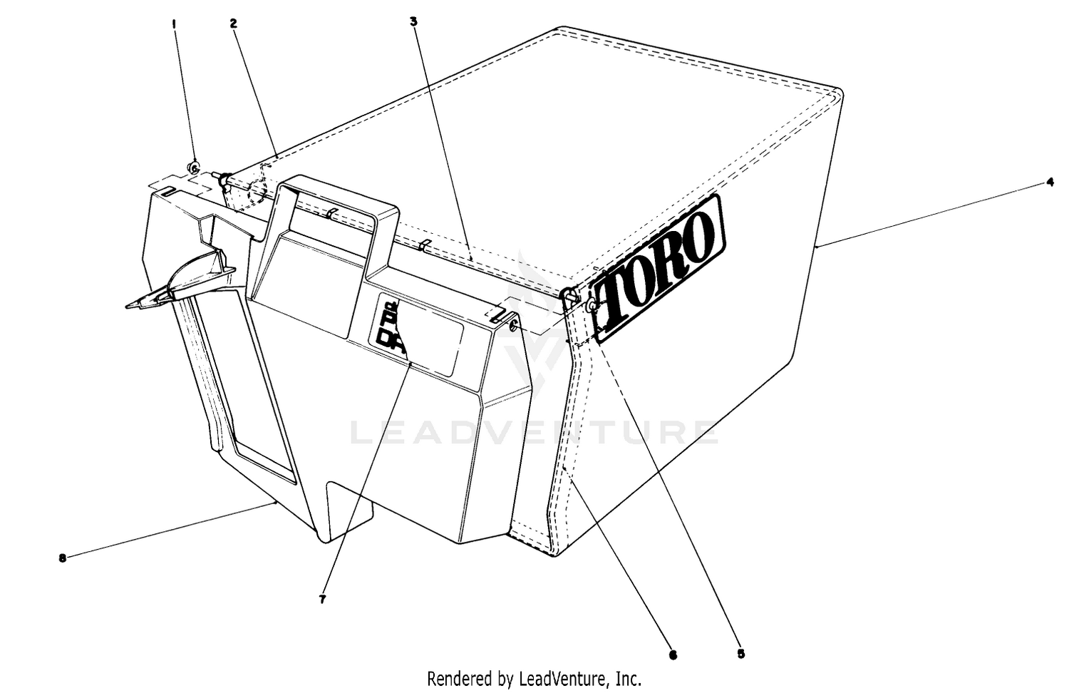 Recycler Bagging Kit Model No. 59174 (continued)(optional)