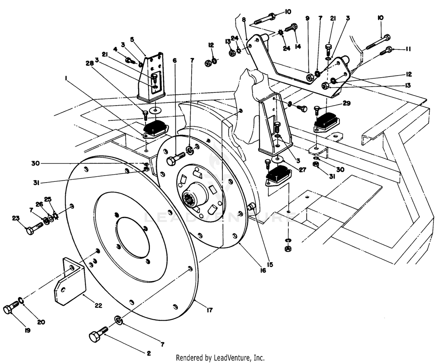 Engine Installation Assembly