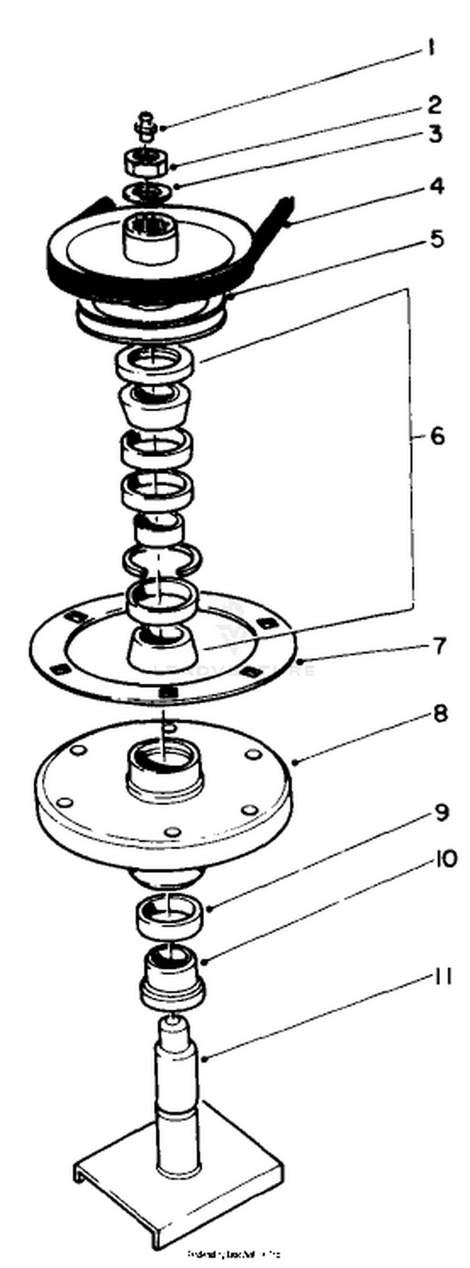 Drive Spindle No. 54-7781