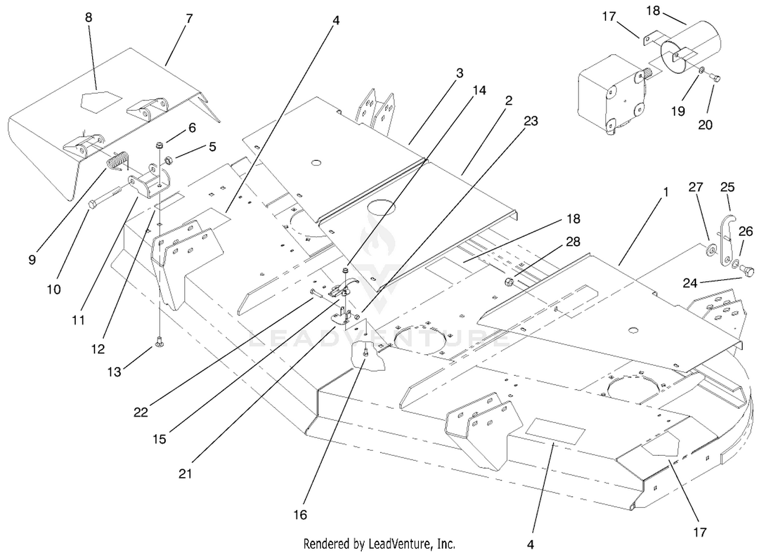 Covers  Deflector Assembly