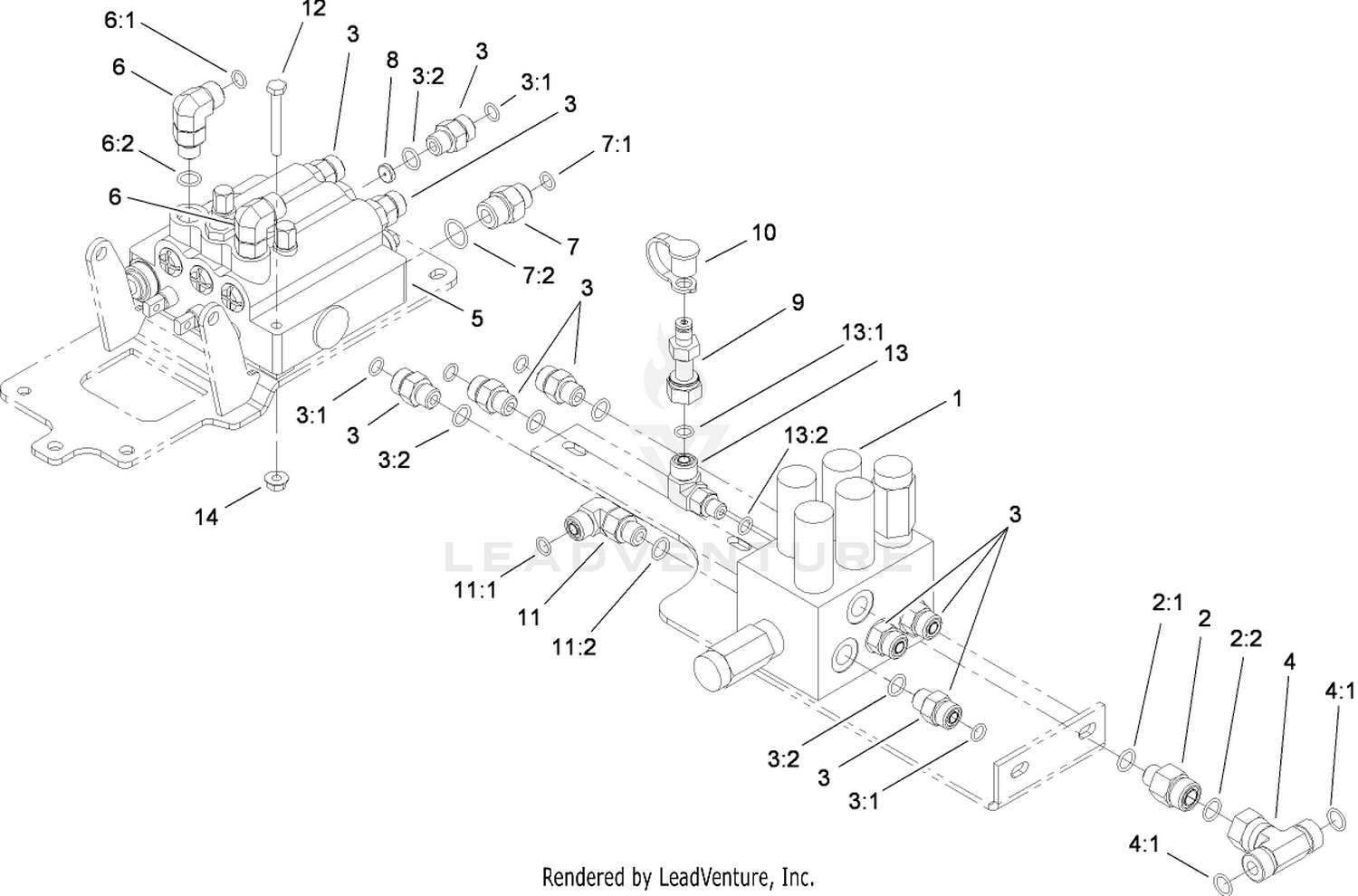 Lift Valve and Counter Balance Assembly