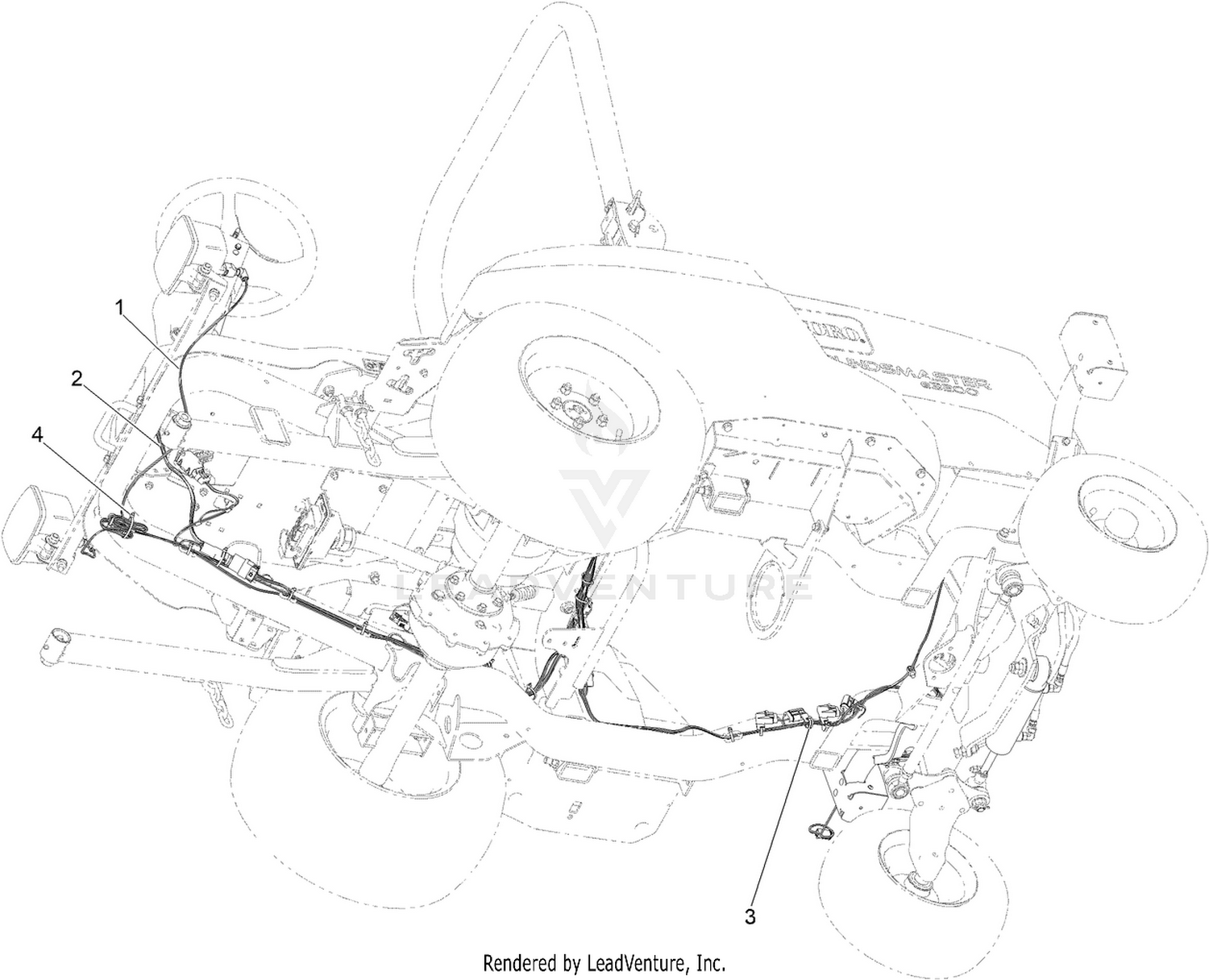 Wire Harness Routing Assembly
