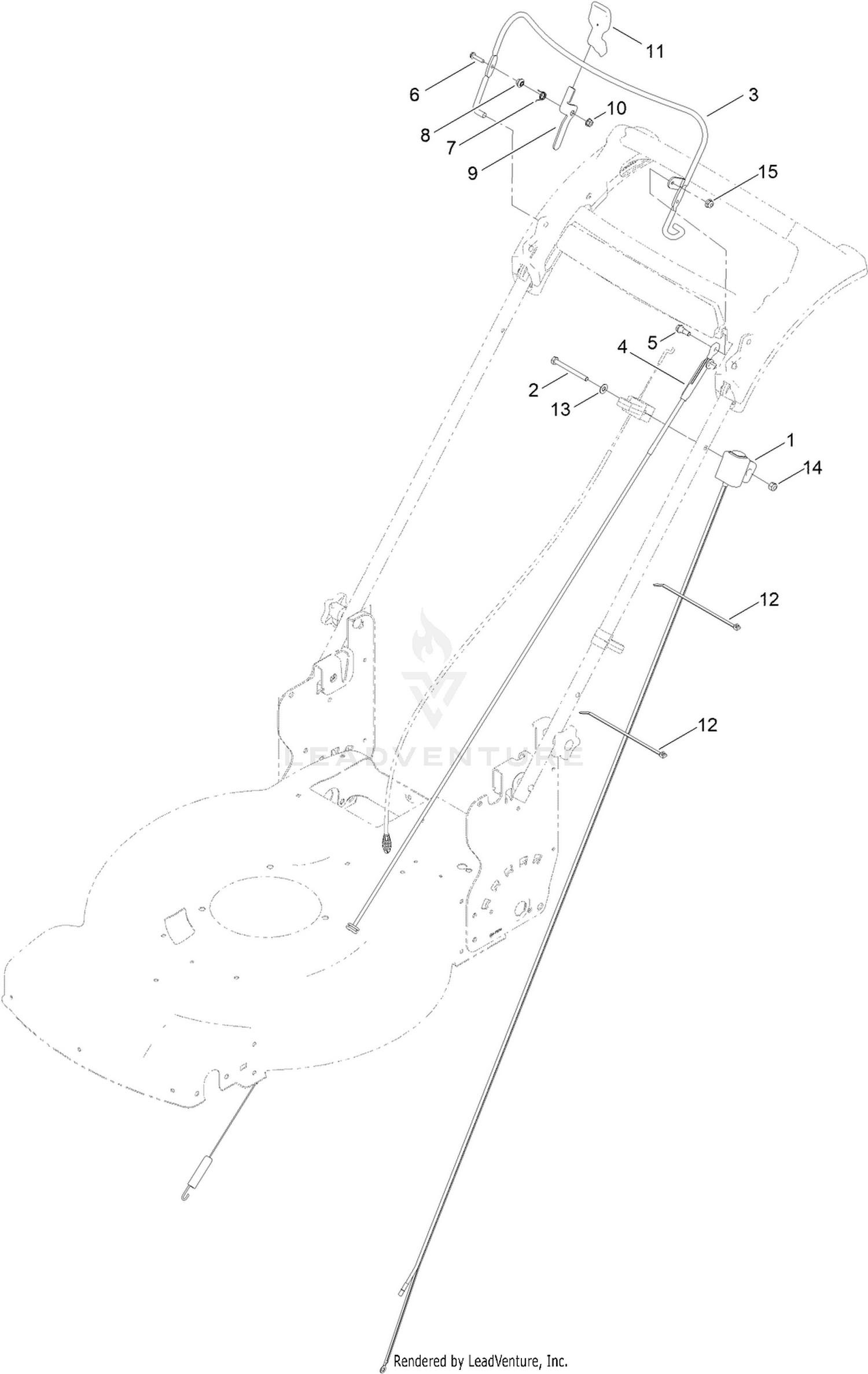 Upper Handle Assembly