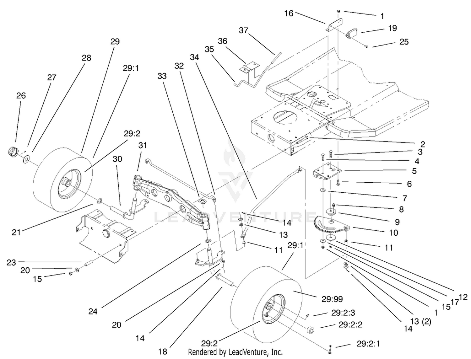 Steering Components Assembly