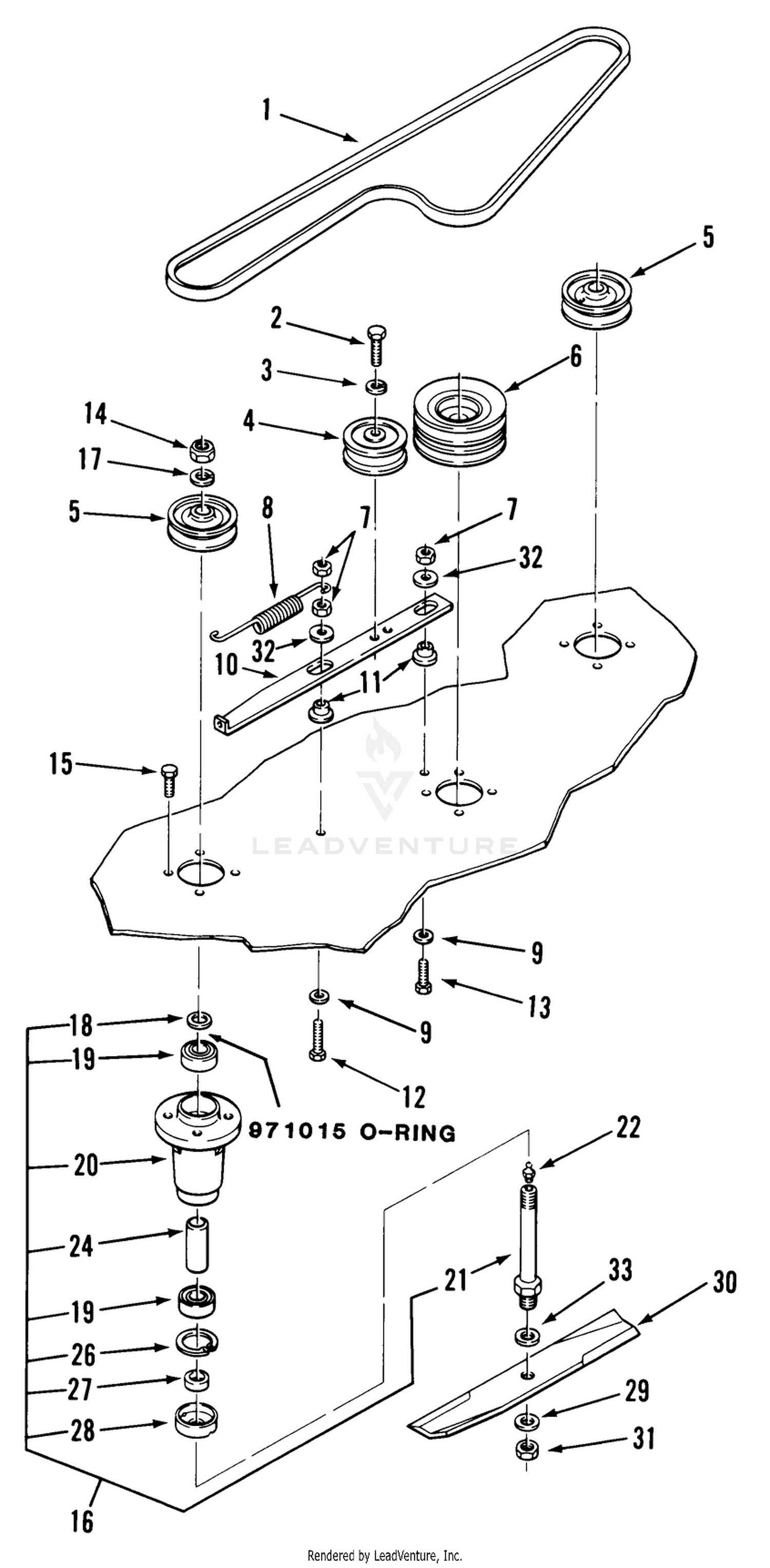 Rear And Side Discharge Mowers-36 In.(92 Cm) Vehicle Identification Numbers 05-36mr02,05-36ms02 2