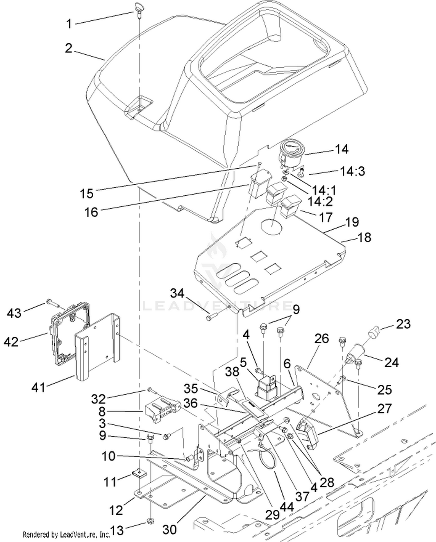 Control Console Assembly