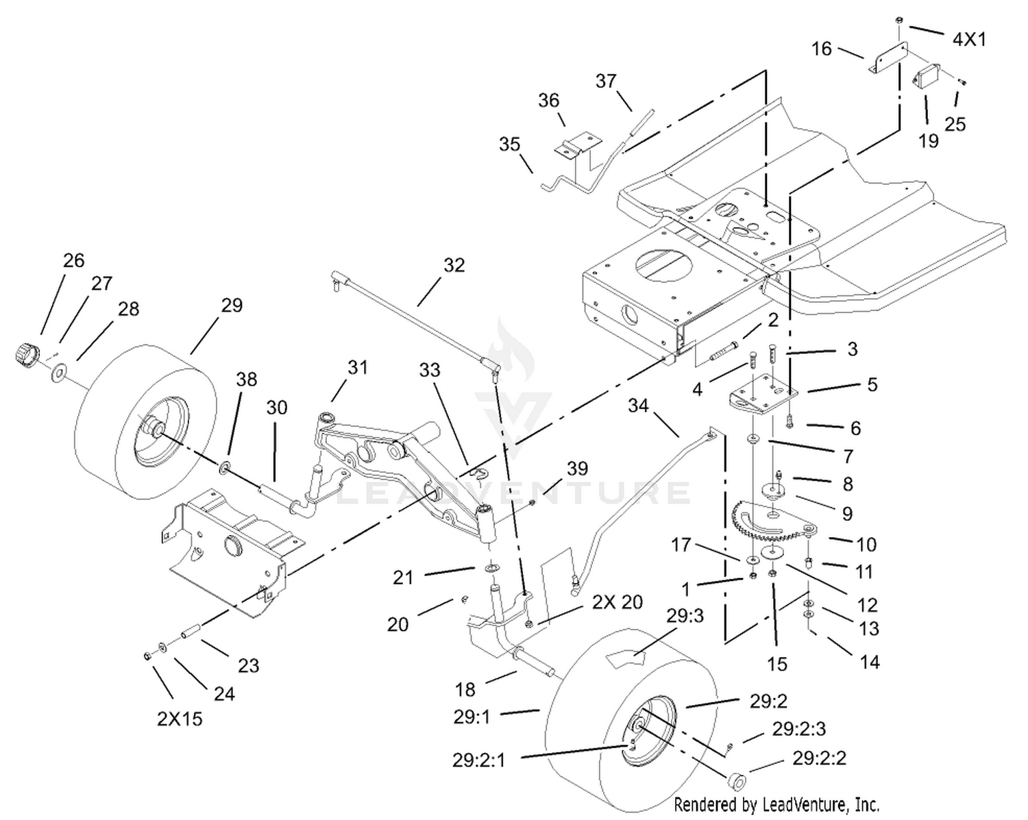 Steering Component Assembly