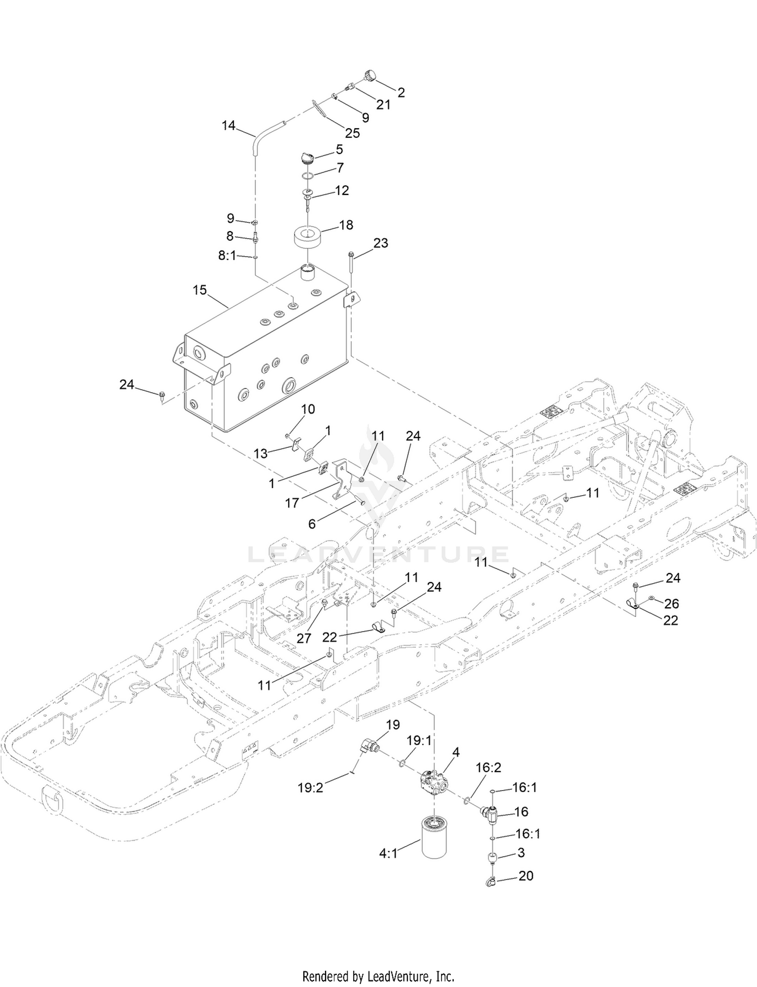 Hydraulic Tank Assembly
