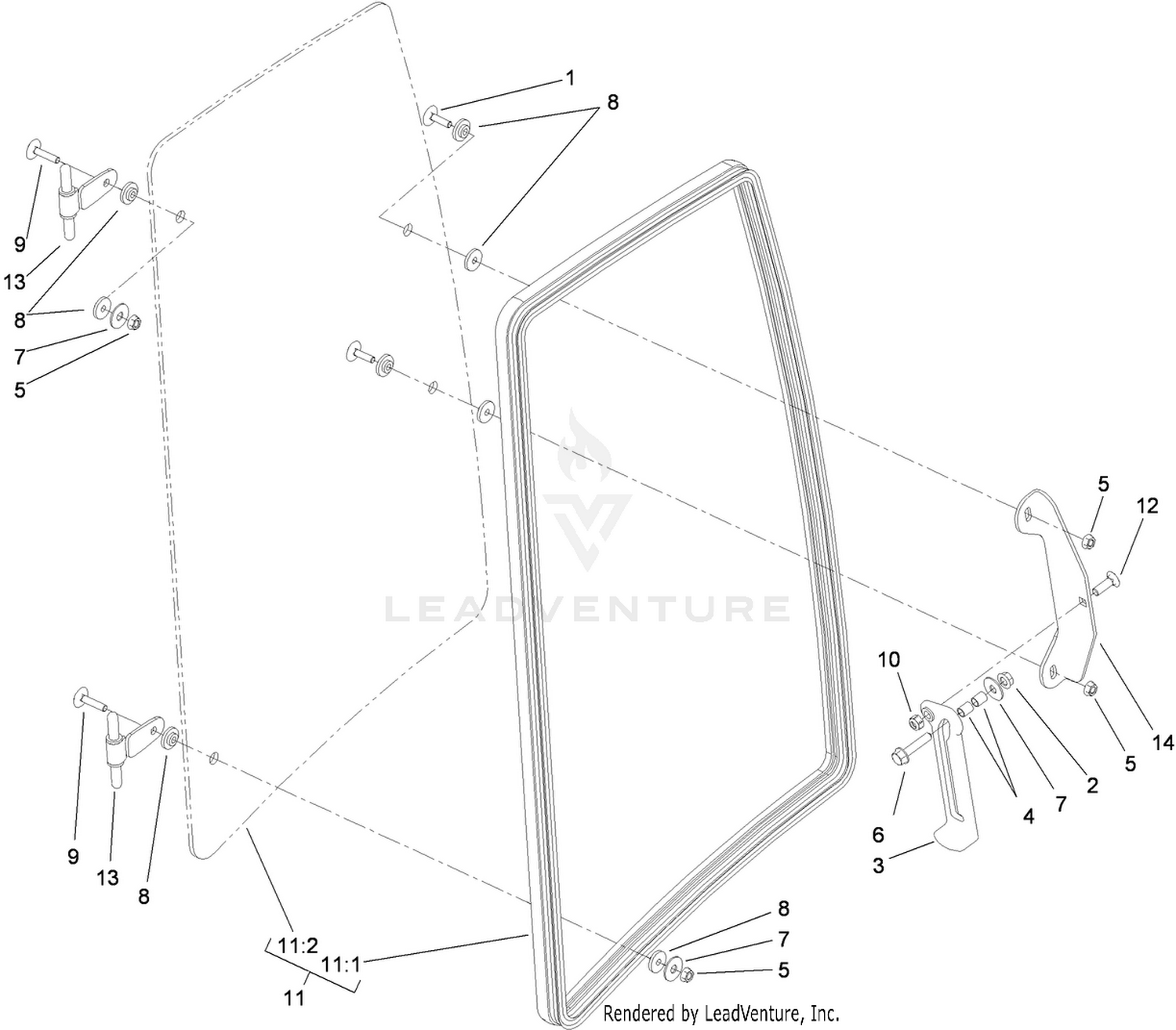 Right Window Assembly