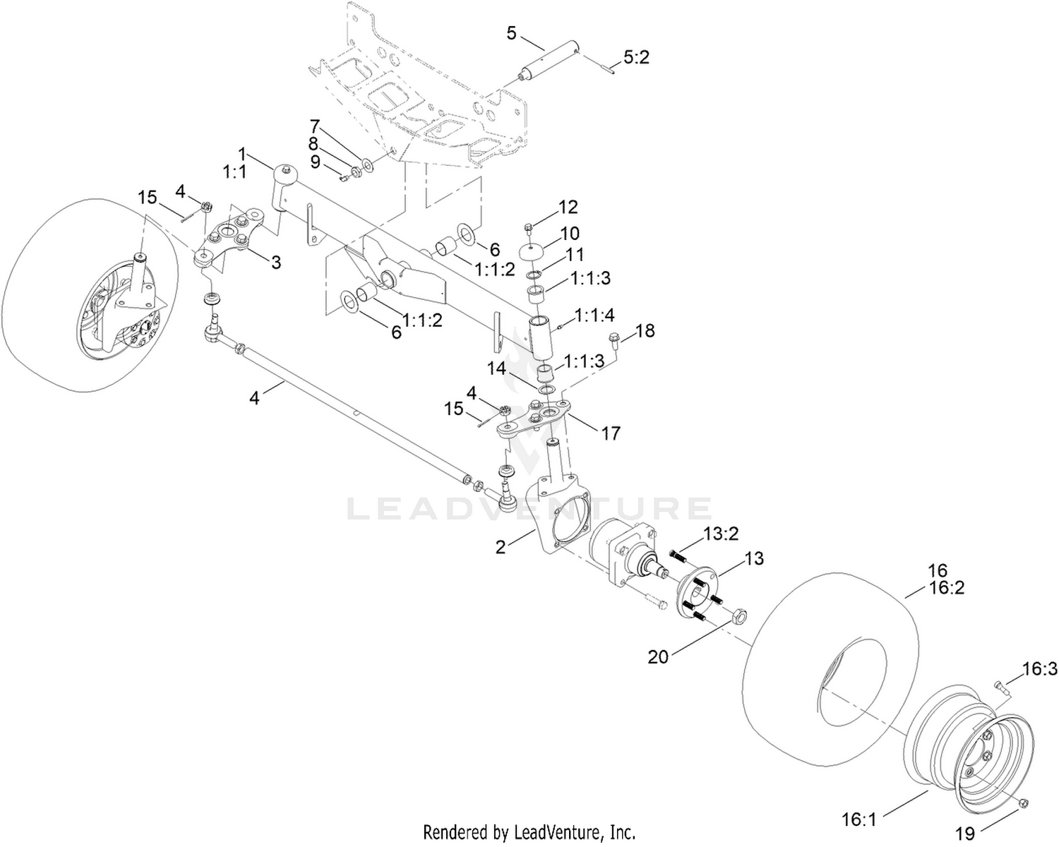 Rear Axle Assembly