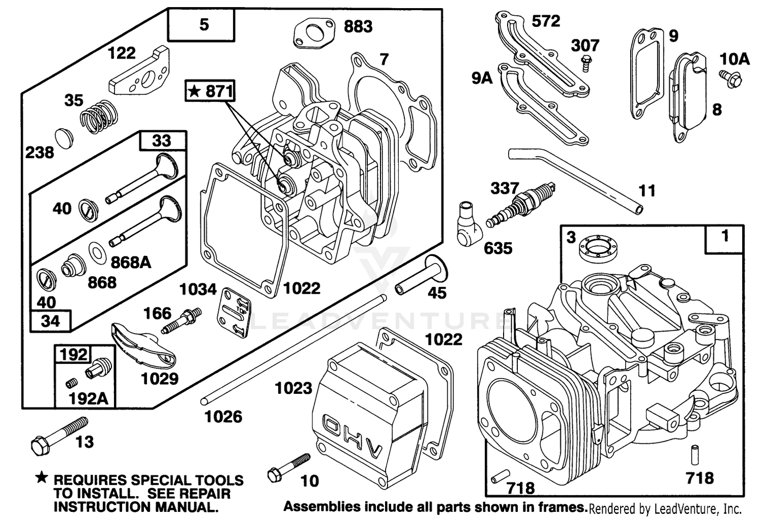 Assembly diagram