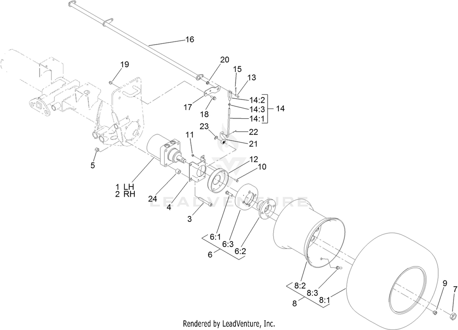 Wheel and Brake Assembly