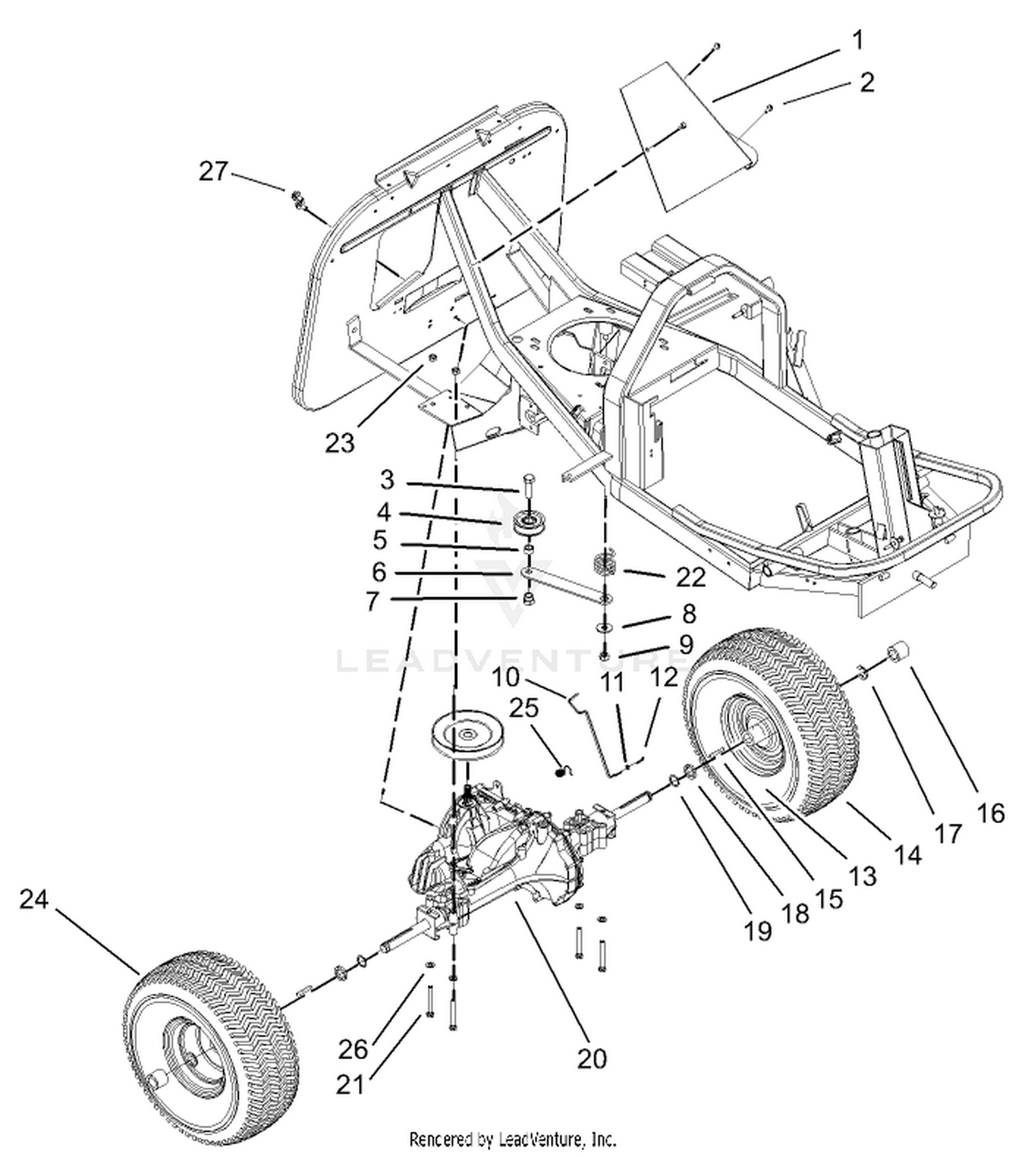 Rear Wheel Assembly