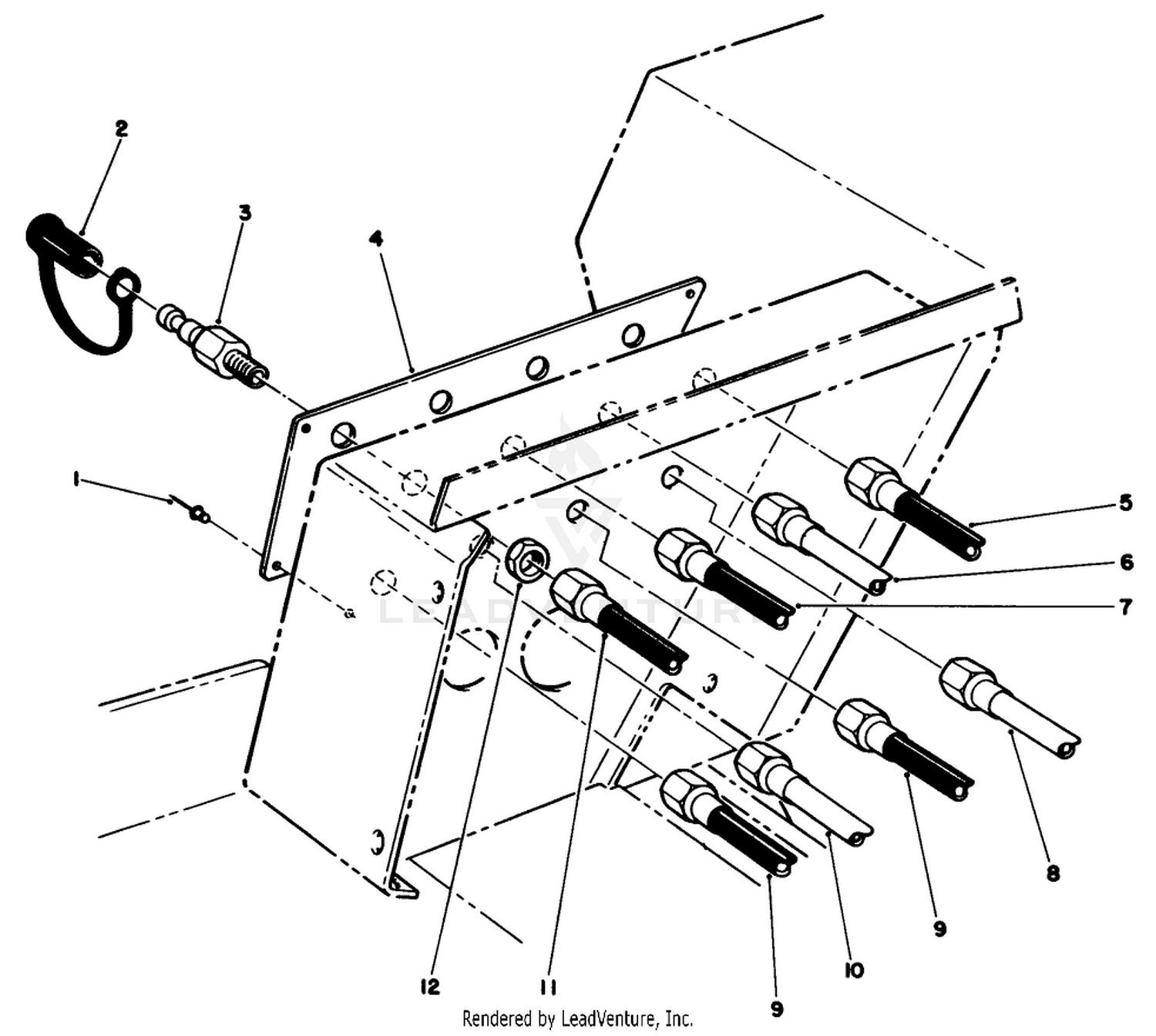 Hydraulic System Diagnostic Panel Assembly