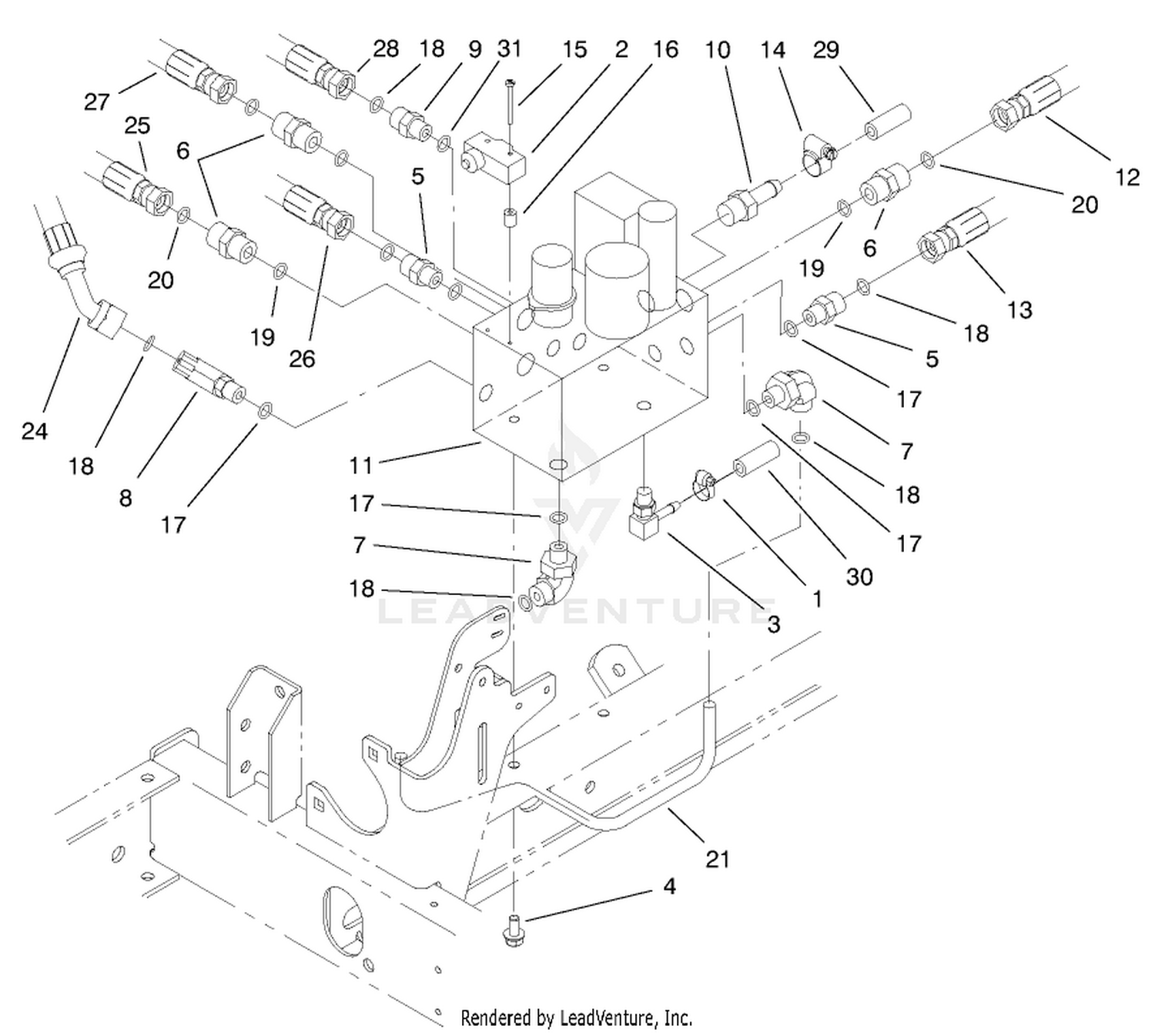 Manifold Block Assembly
