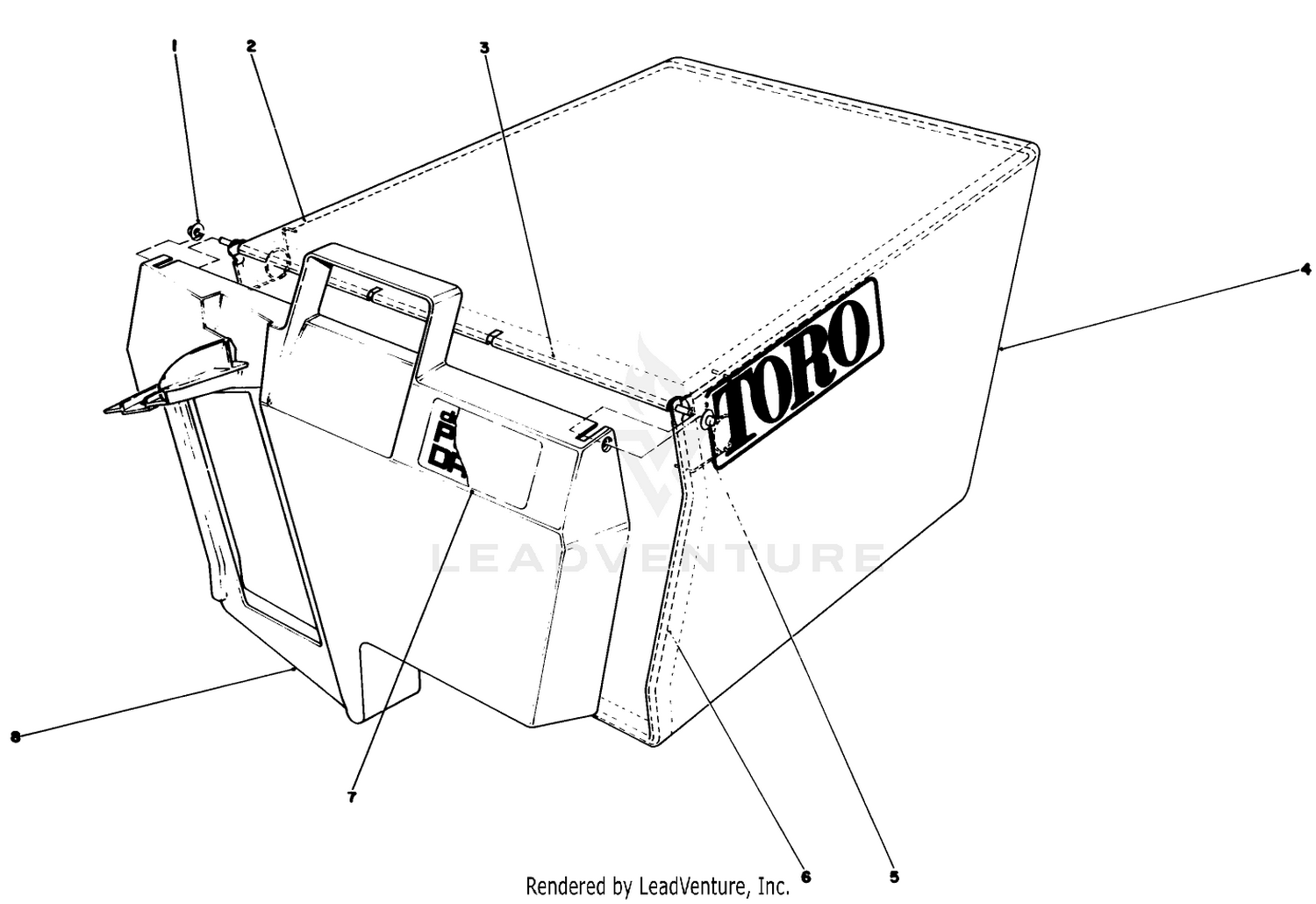 Grass Bag Assembly No. 11-0189