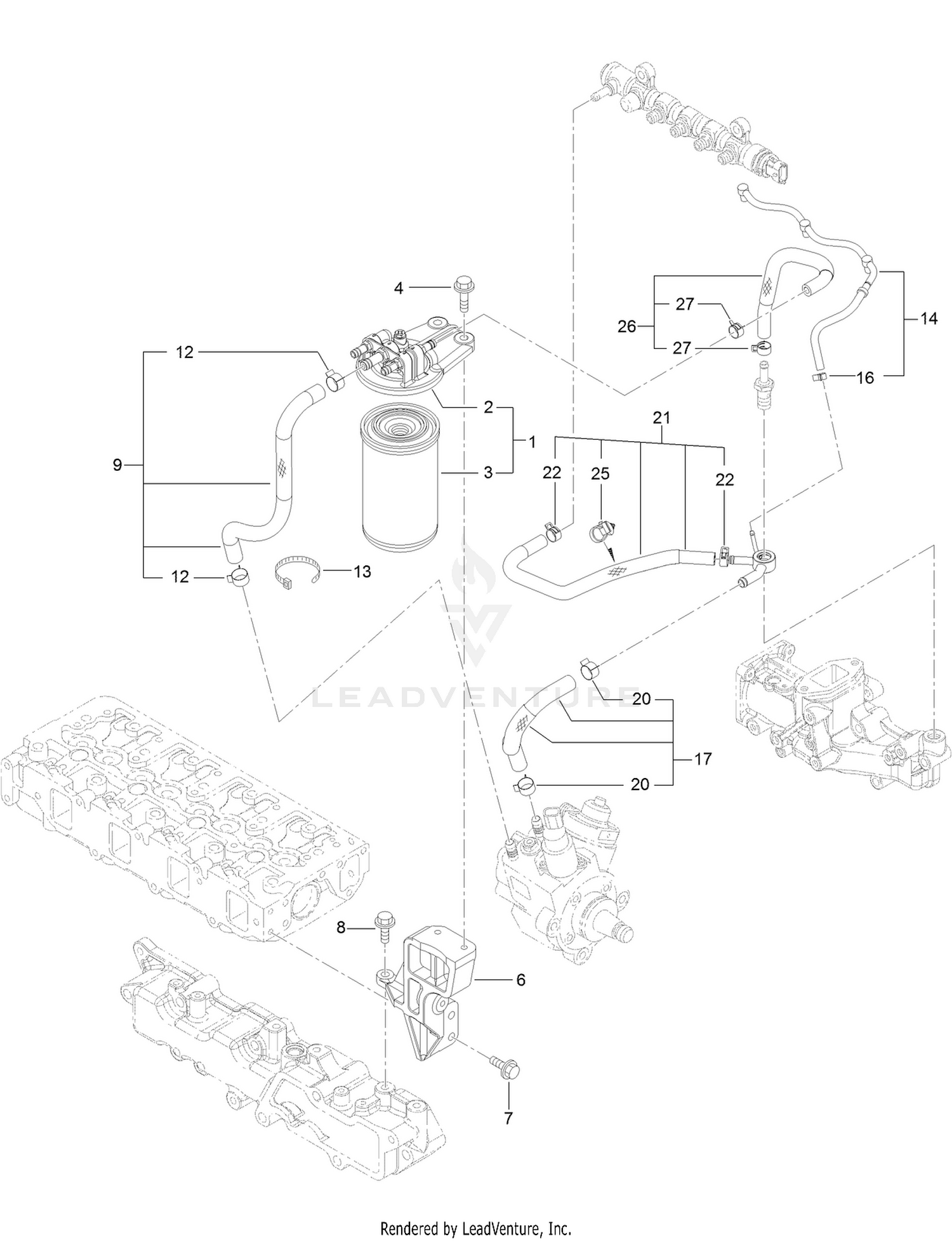 Fuel Pipe Assembly