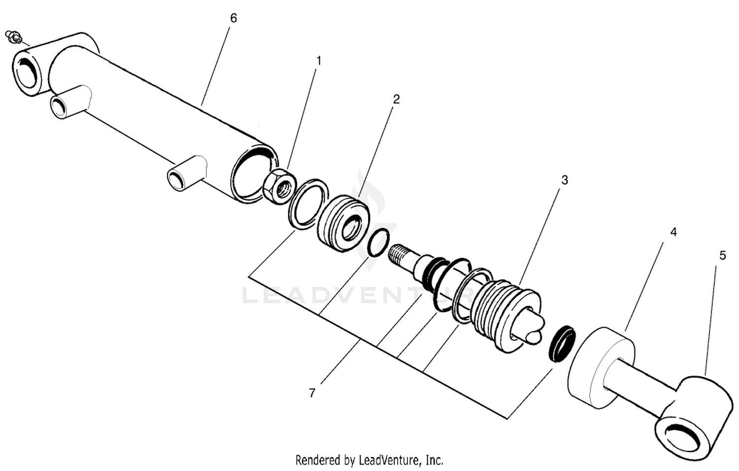Hydraulic Cylinder No. 93-9310