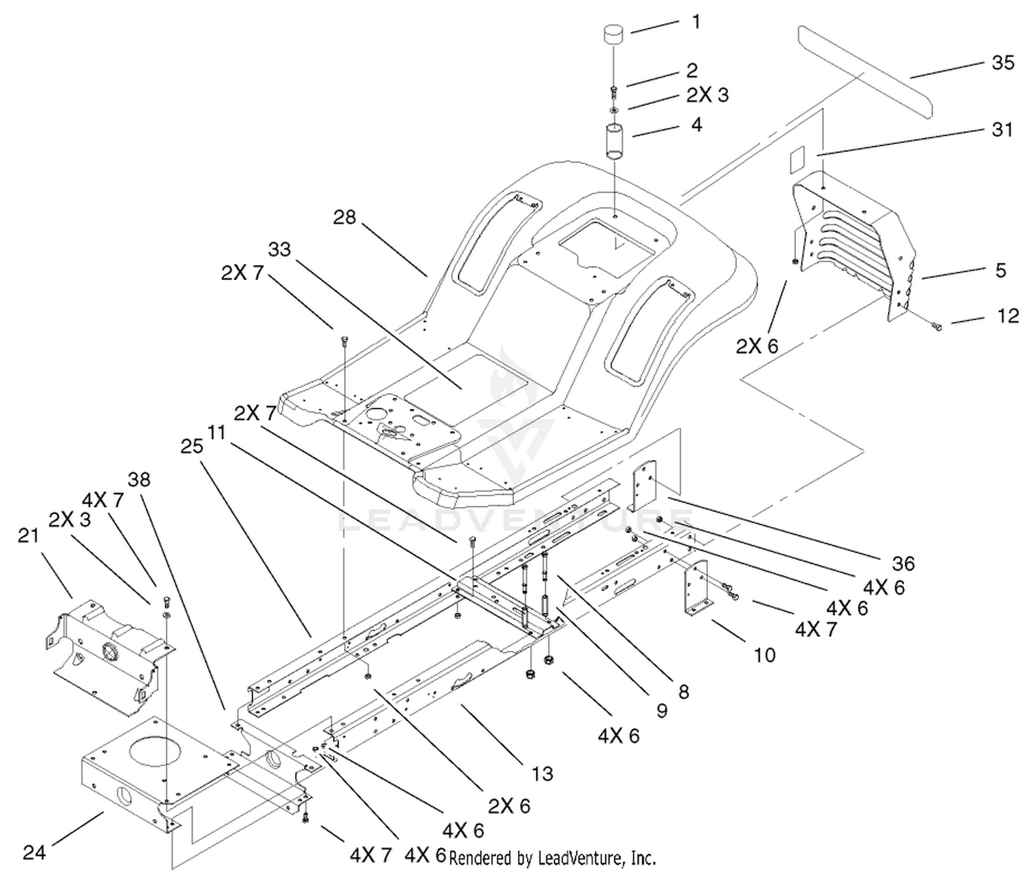 Frame And Body Assembly
