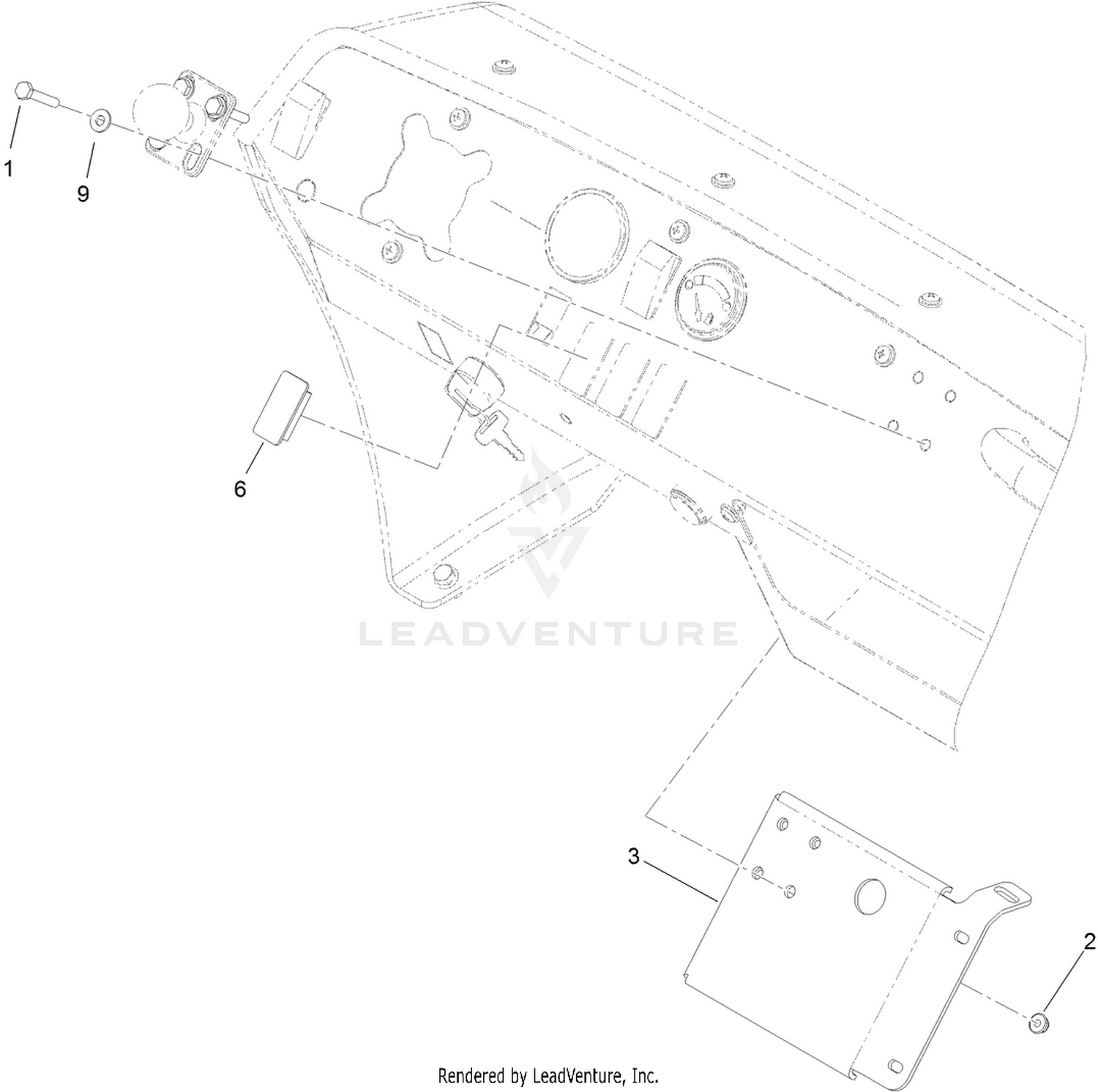 Monitor Mount Assembly