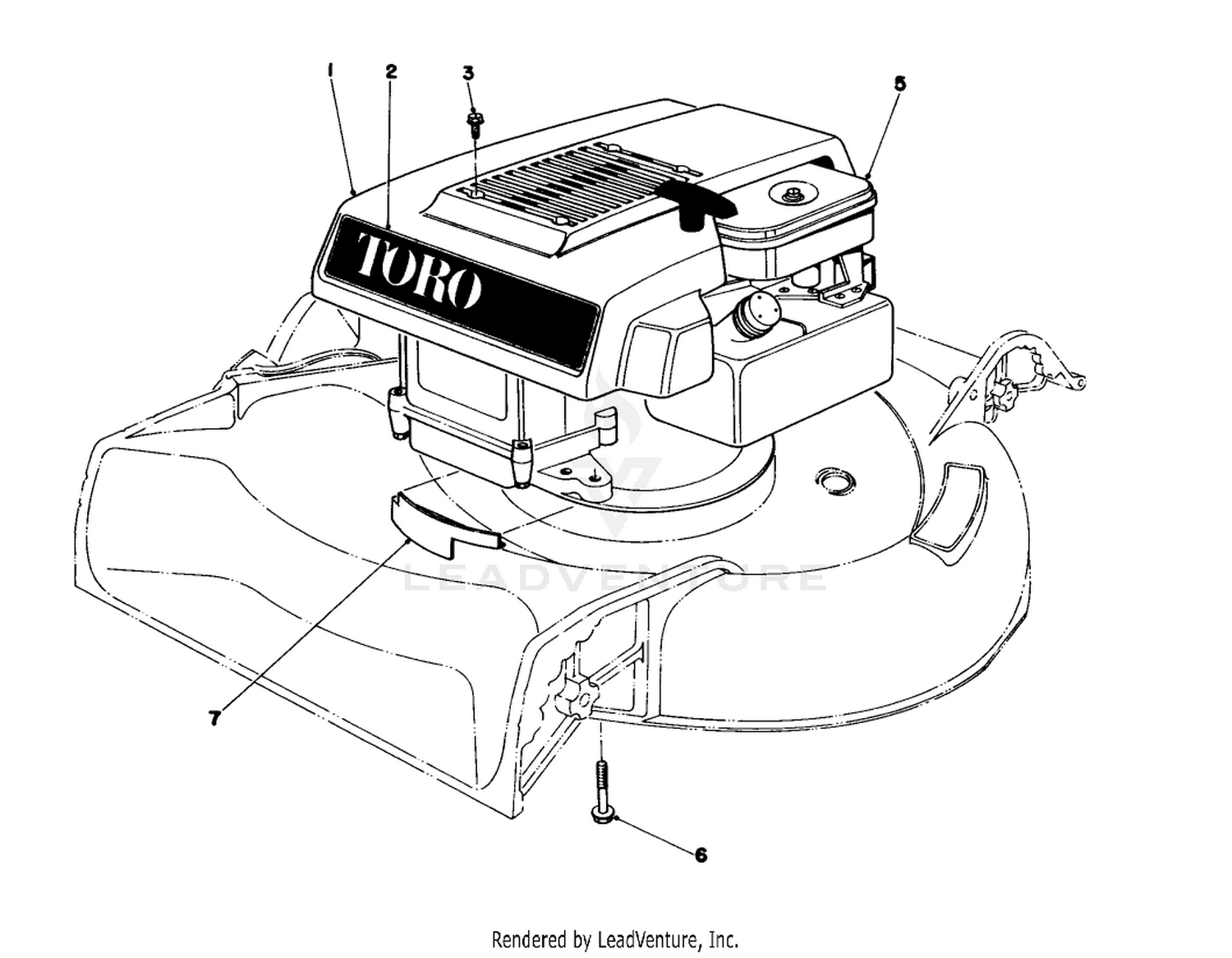 Engine Assembly Model 16067 And 16155
