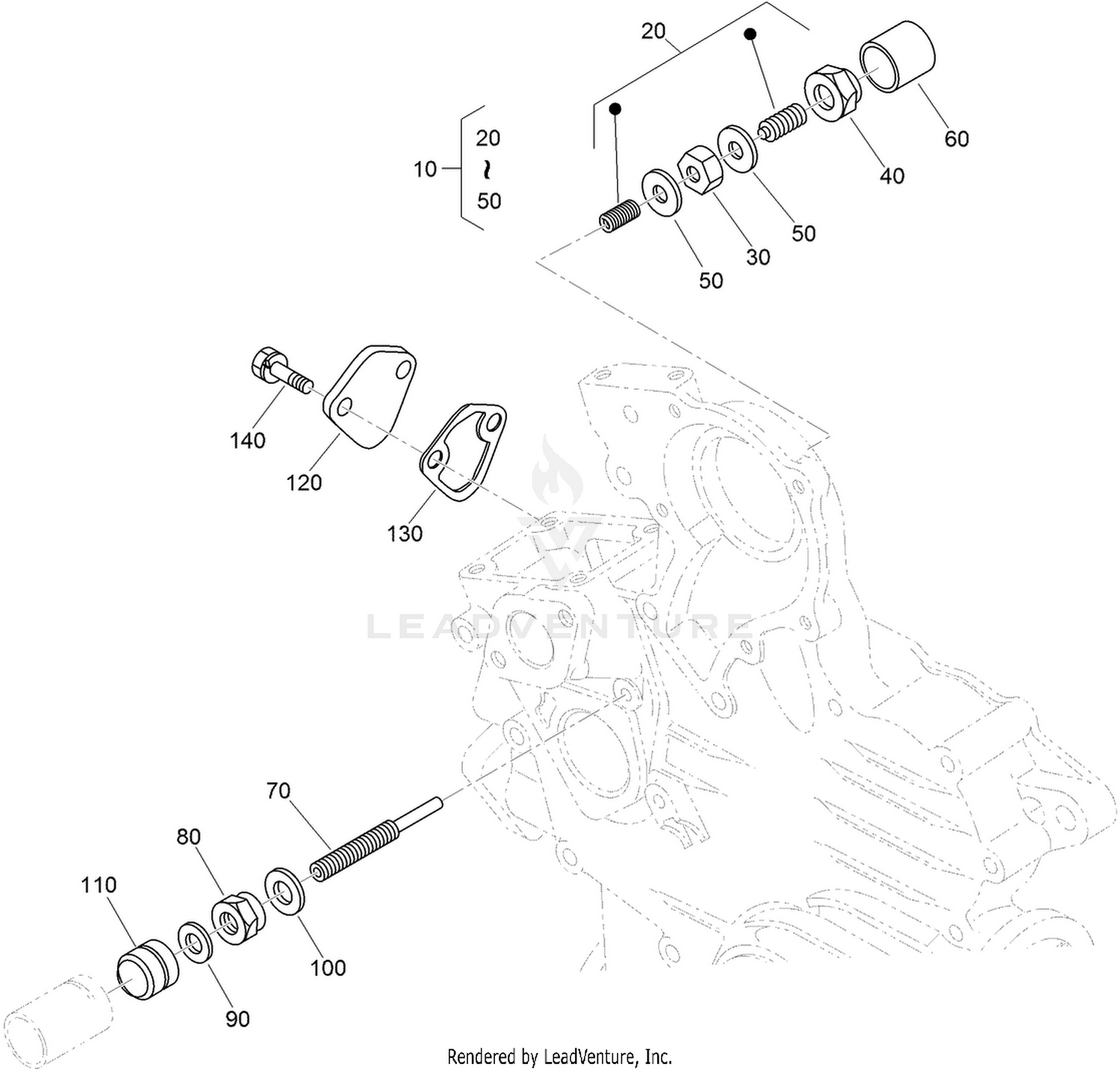 Idle Apparatus and Fuel Pump Cover Assembly