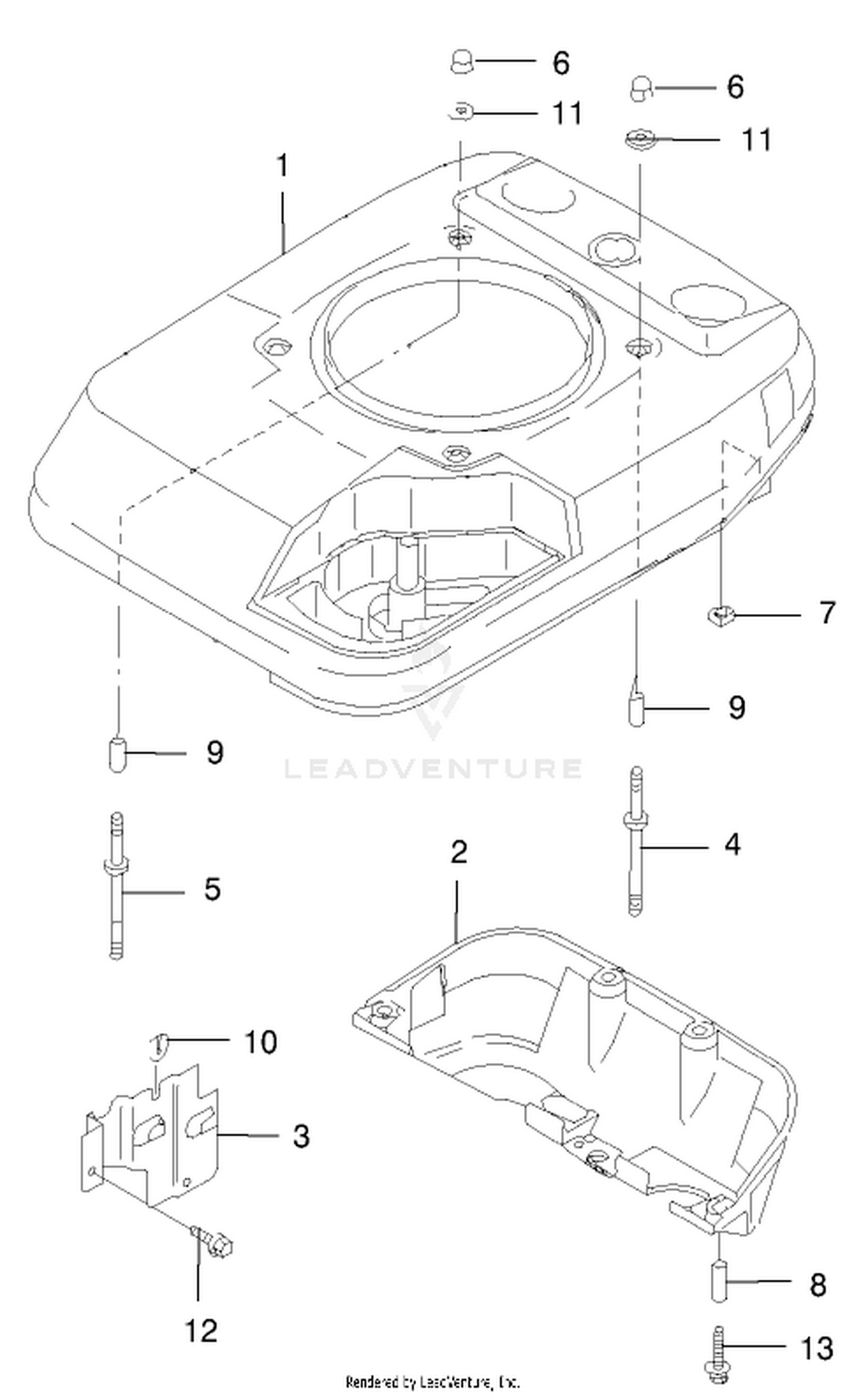 Cover/Cooling Assembly