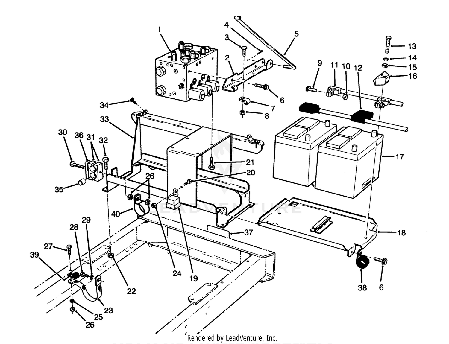 Battery Frame Assembly
