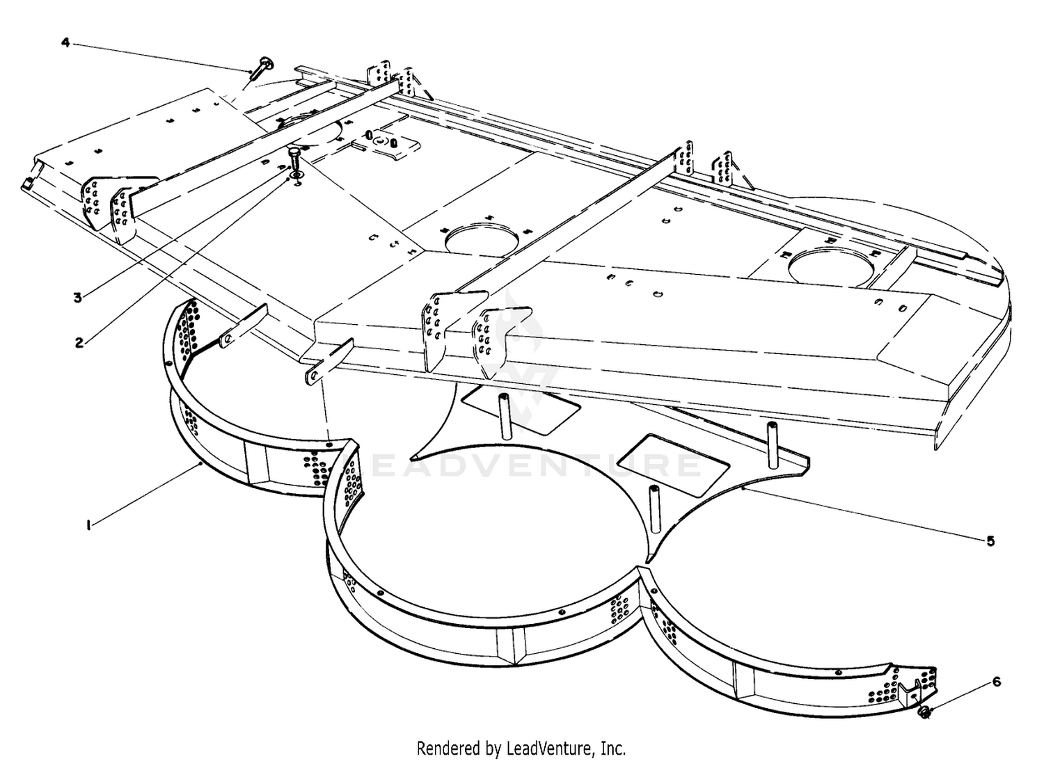 62" MULCHER KIT MODEL NO. 30792 (Optional) For Cutting Unit Model No. 30564