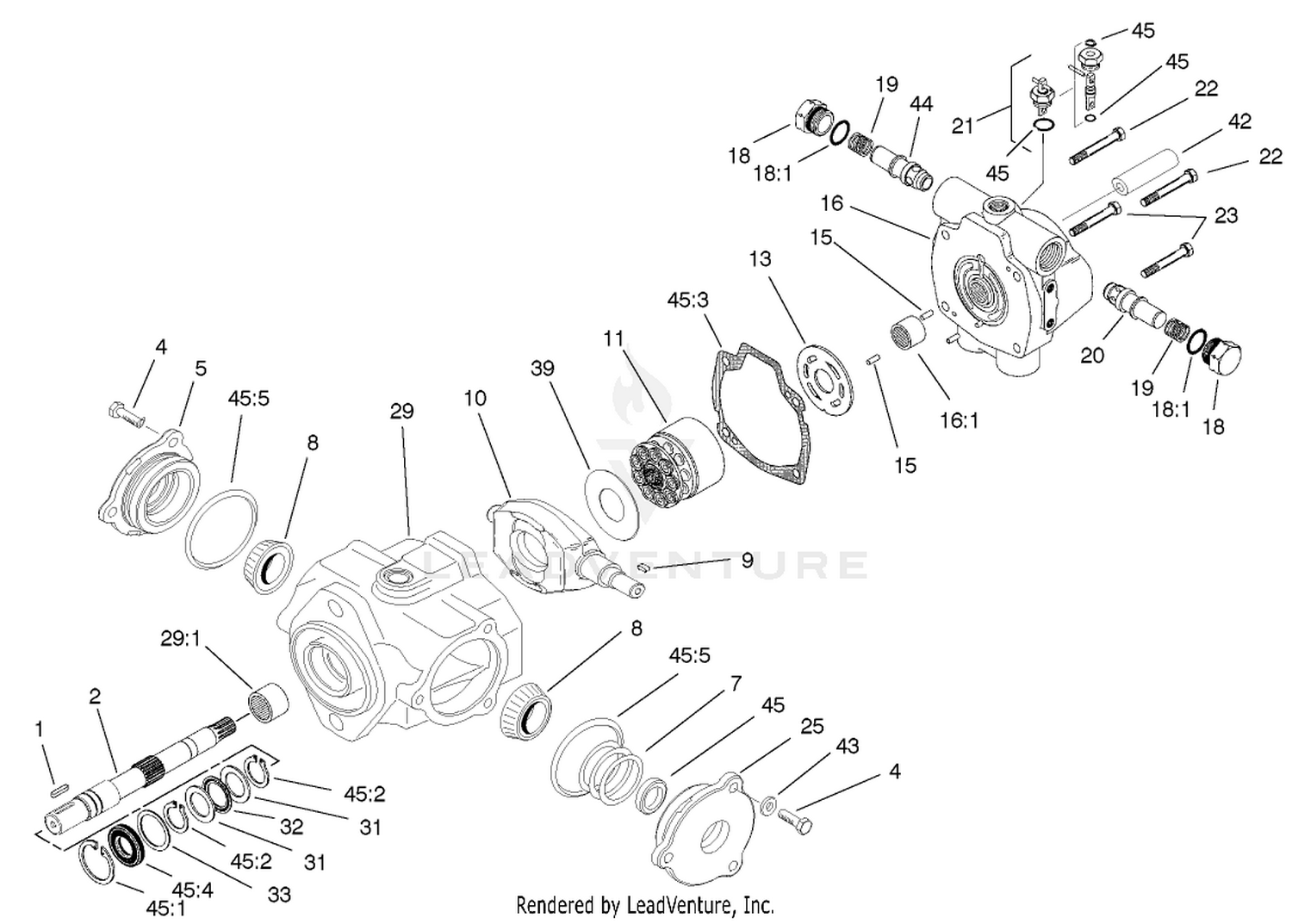 Piston Pump Assembly No. 104-0428