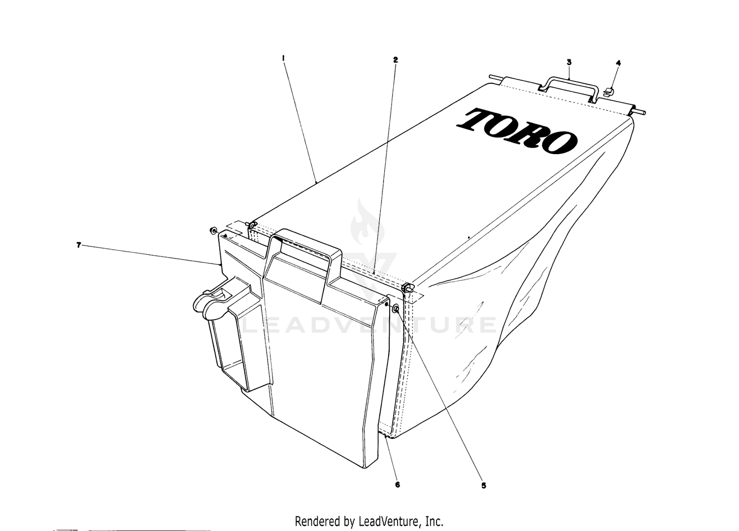 Grass Bag Assembly No. 8-0669