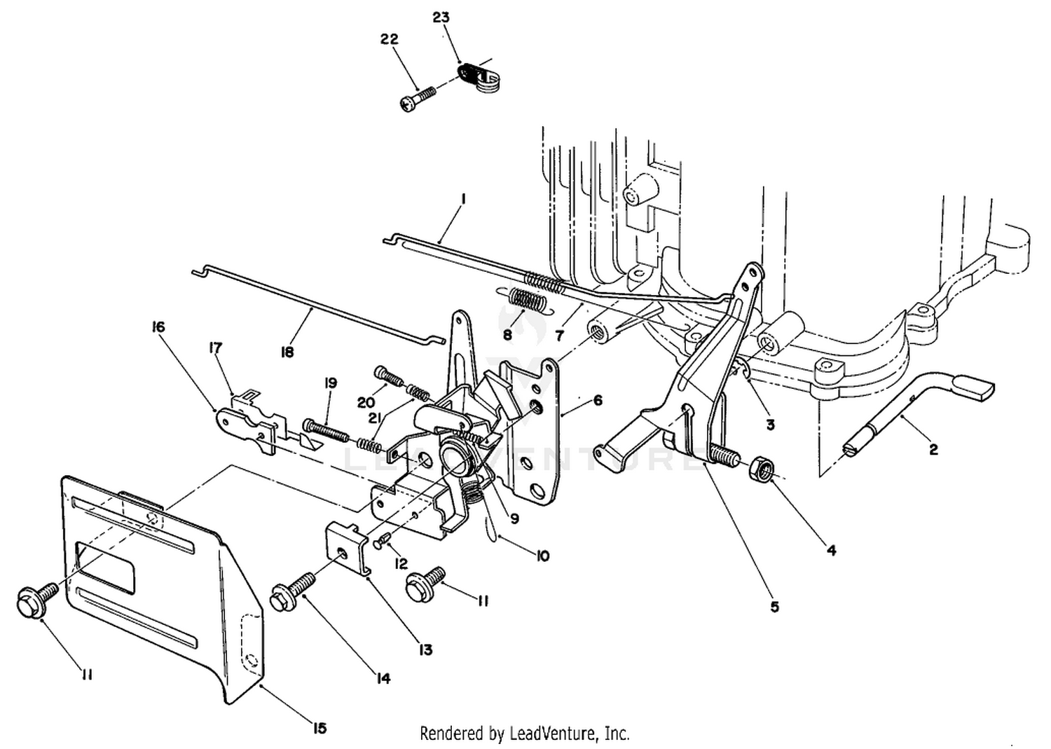 Governor Assembly (engine No. Vmm1-7)