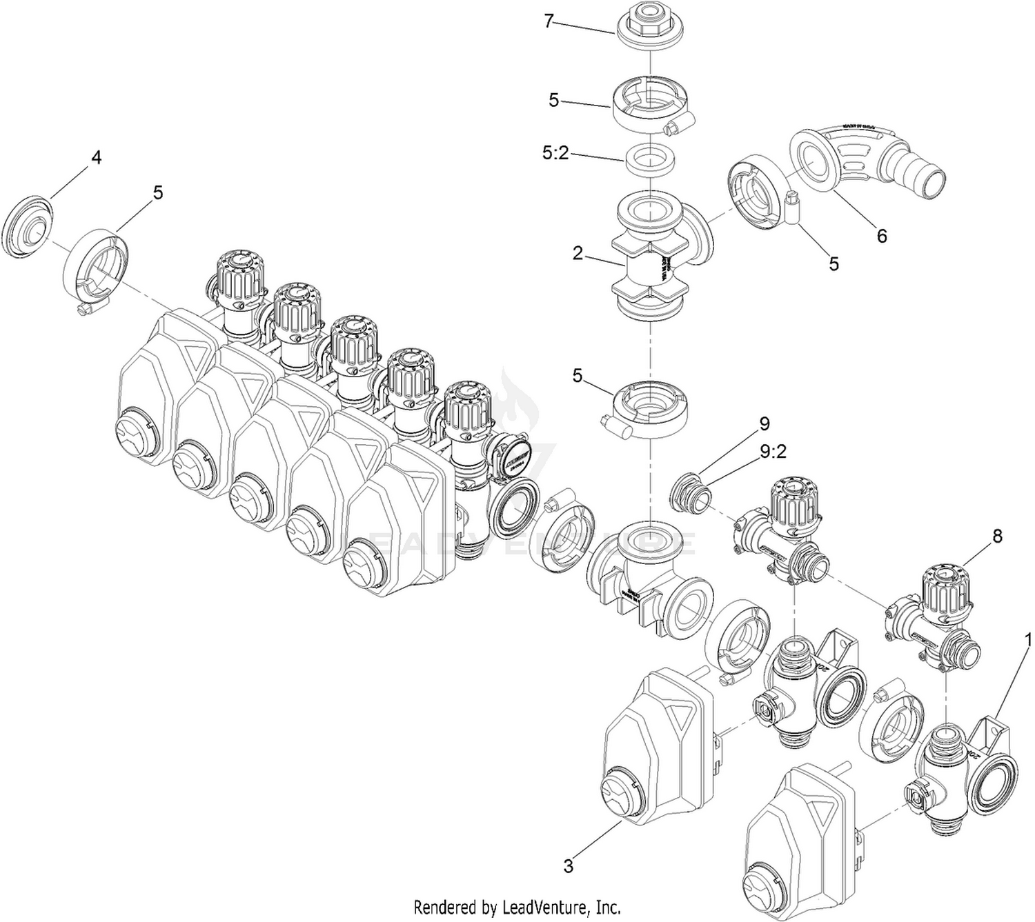 Section Valve Manifold Assembly