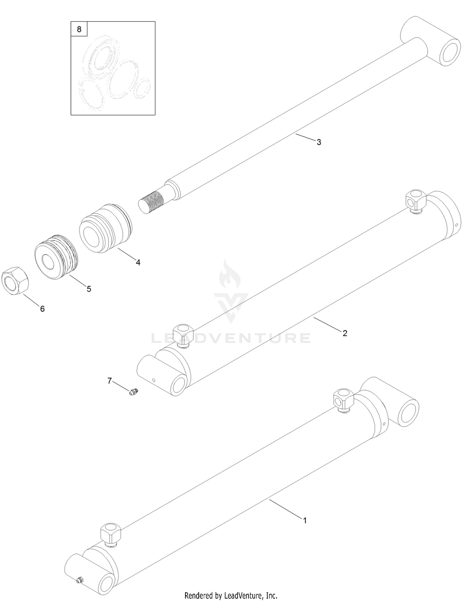 Lift Cylinder Assembly
