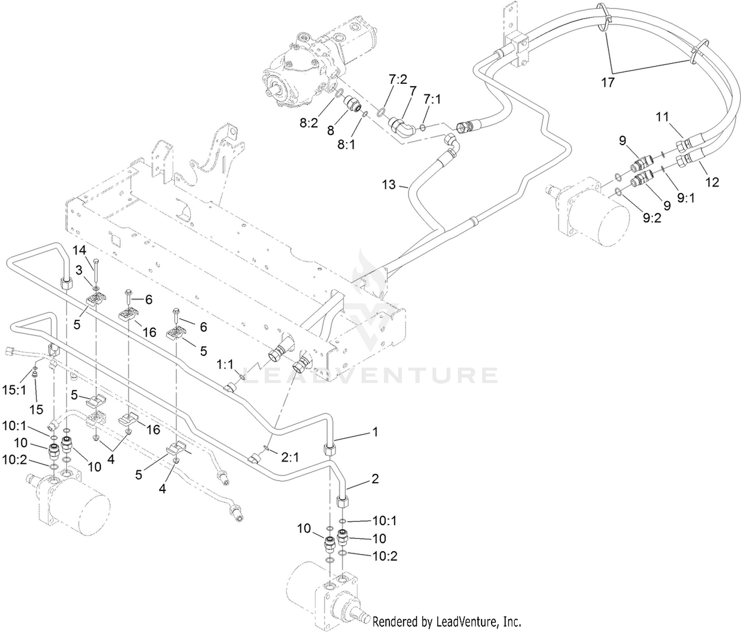 Traction Hydraulic Assembly