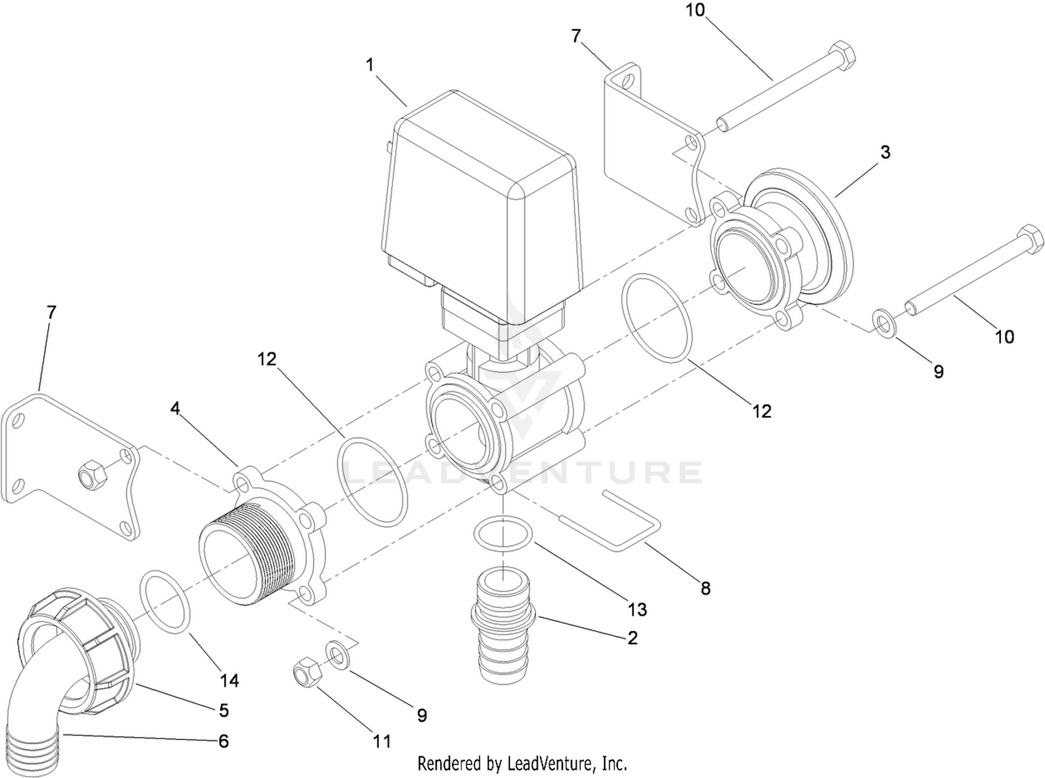 Regulating Valve Assembly No. 119-0466